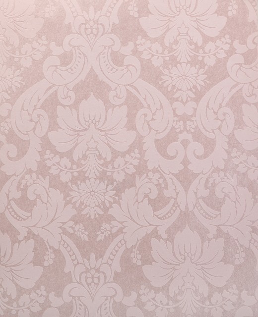 Damask Wallpaper Pink Traditional By