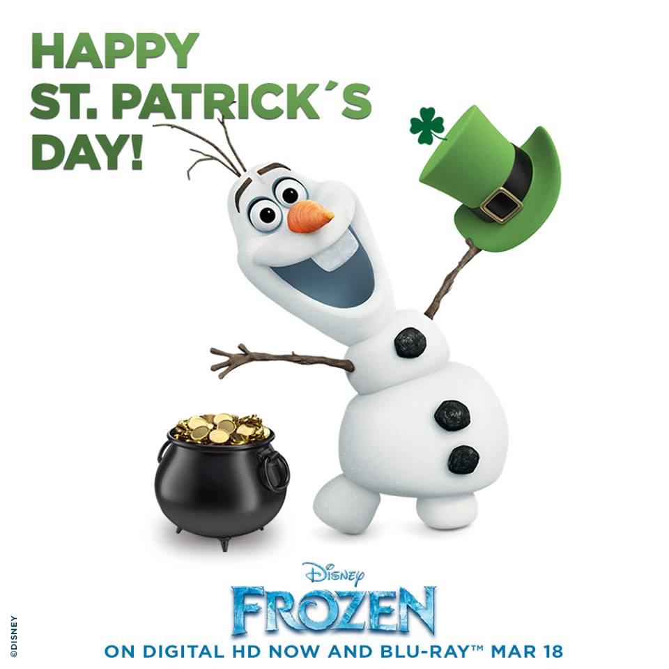 Disney St Patricks Day Wallpaper Frozen Patrick S Poster