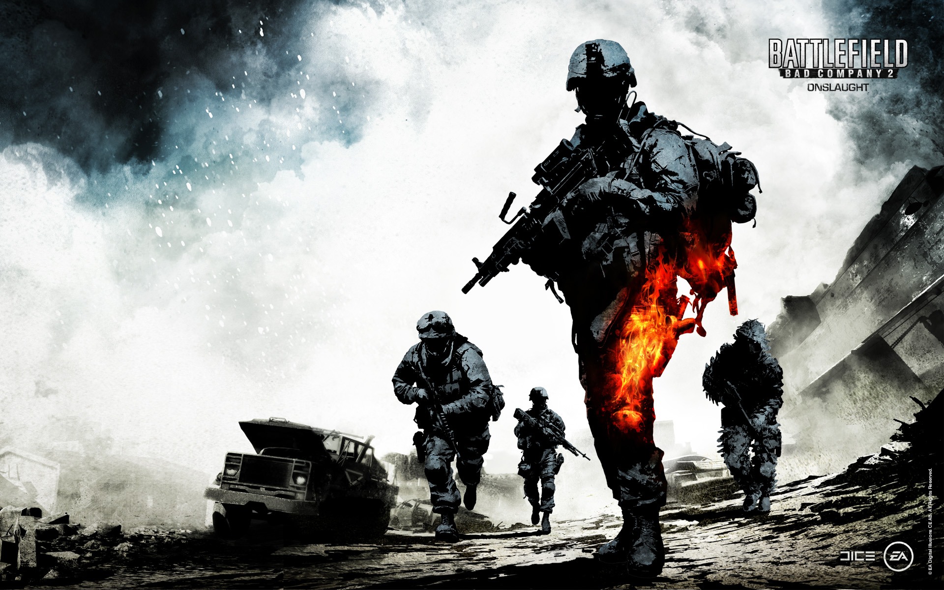 Battlefield Bad Company desktop wallpaper