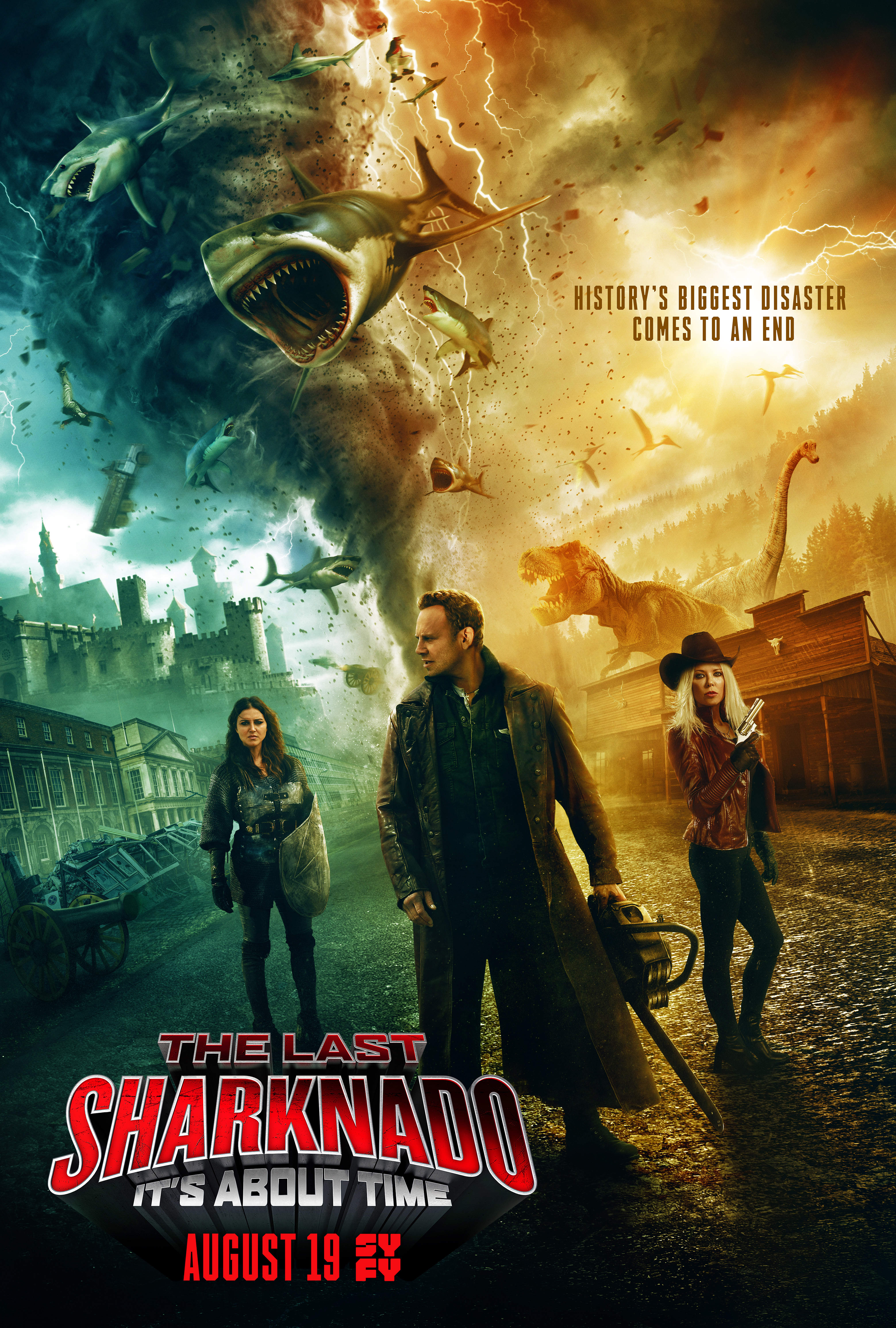 The Last Sharknado It S About Time Tv Movie