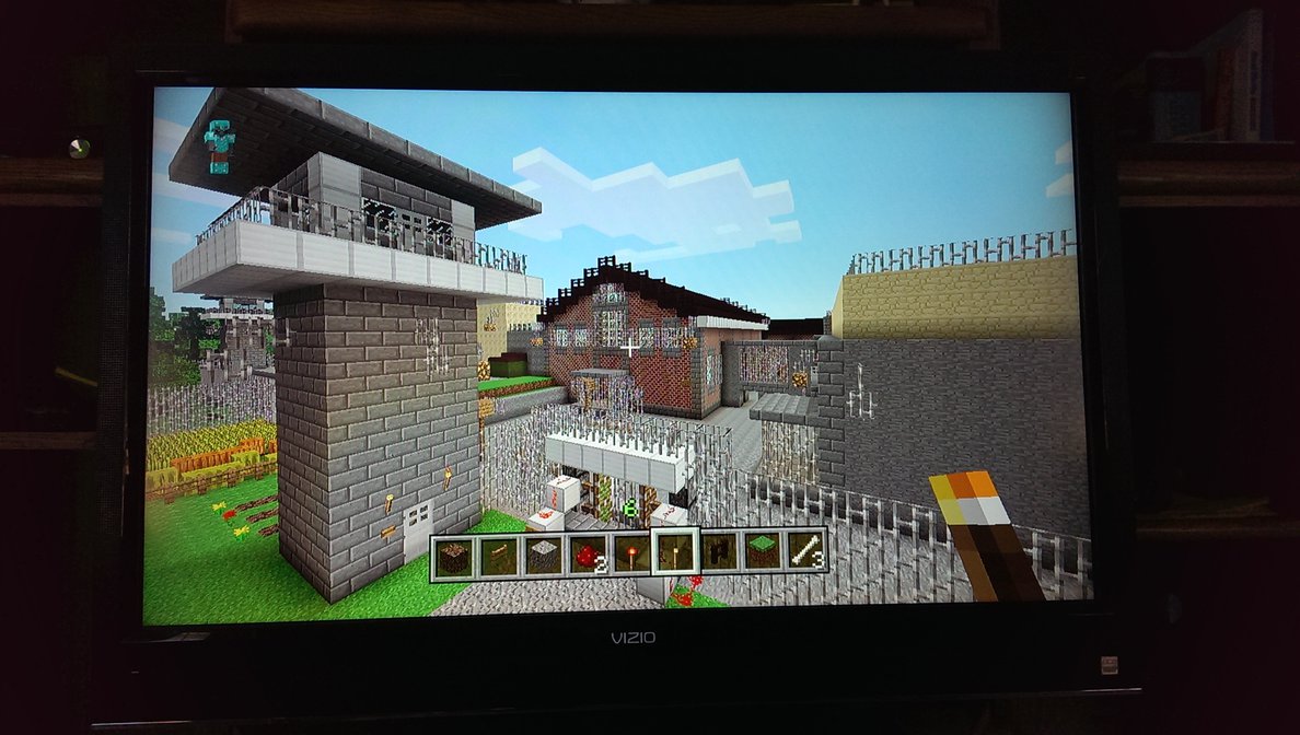 The Walking Dead Minecraft Prison By Jok3r0314