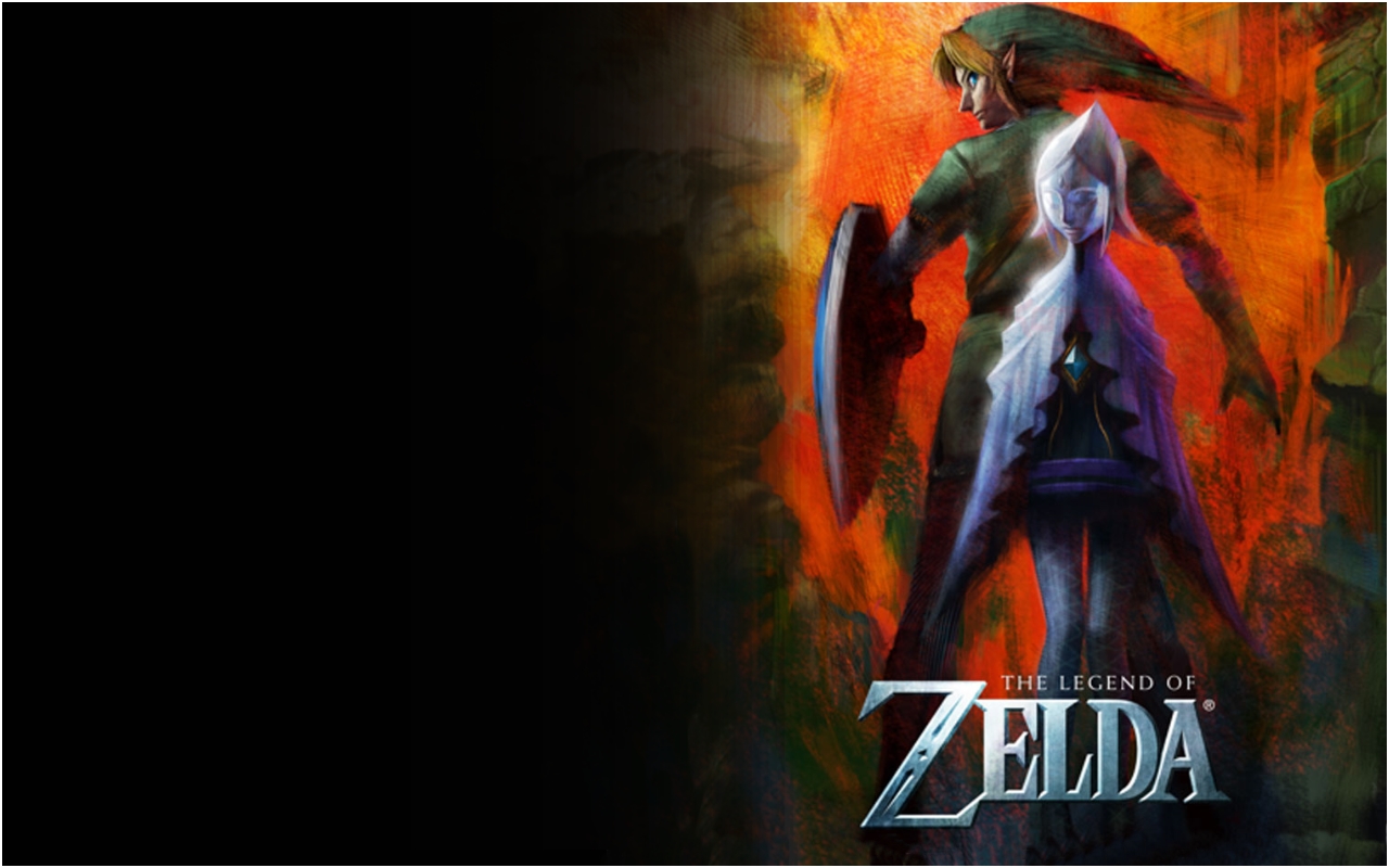 Zelda Wii By Myrtille Desktop Wallpaper