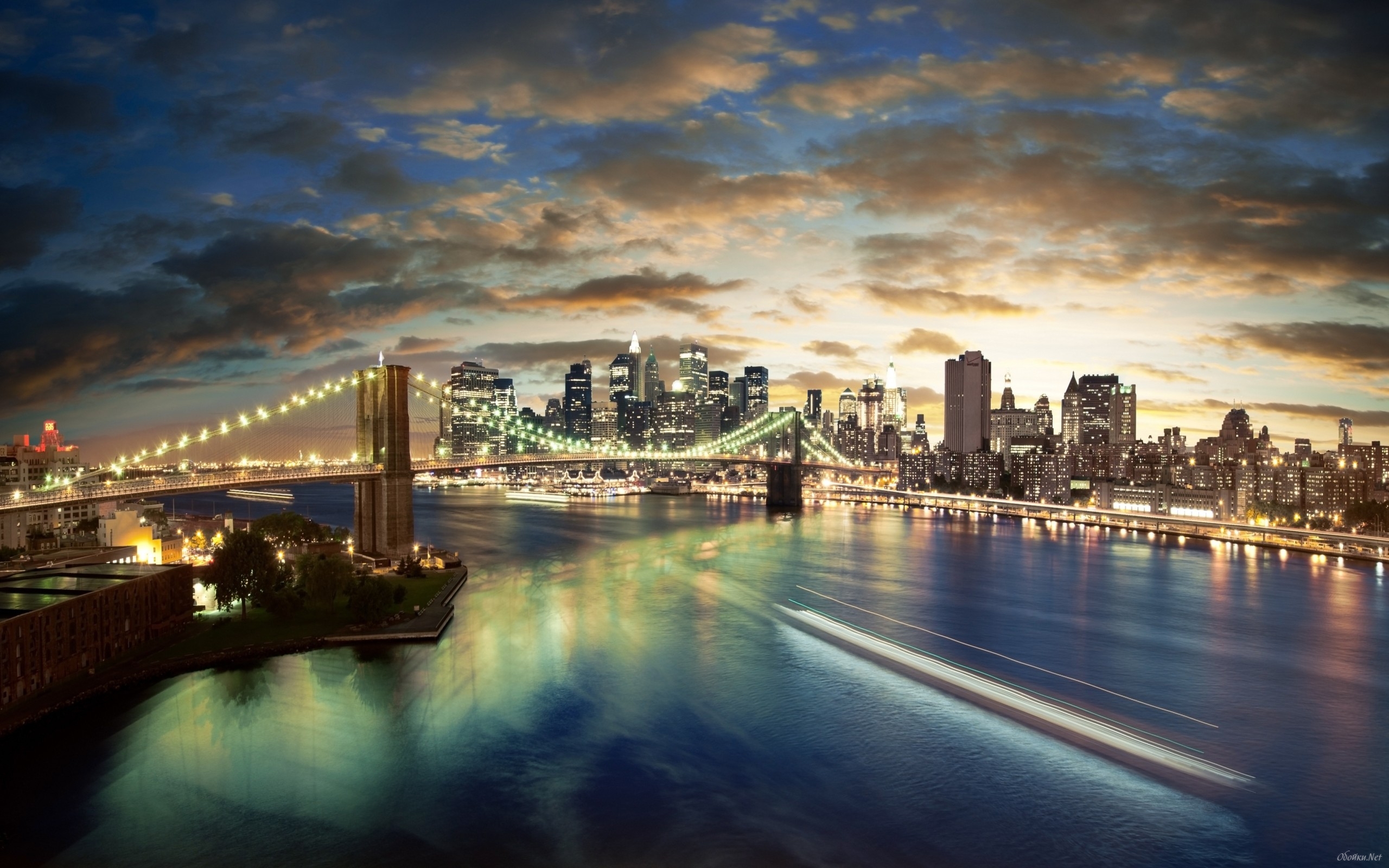 Brooklyn Bridge HD Desktop Wallpaper