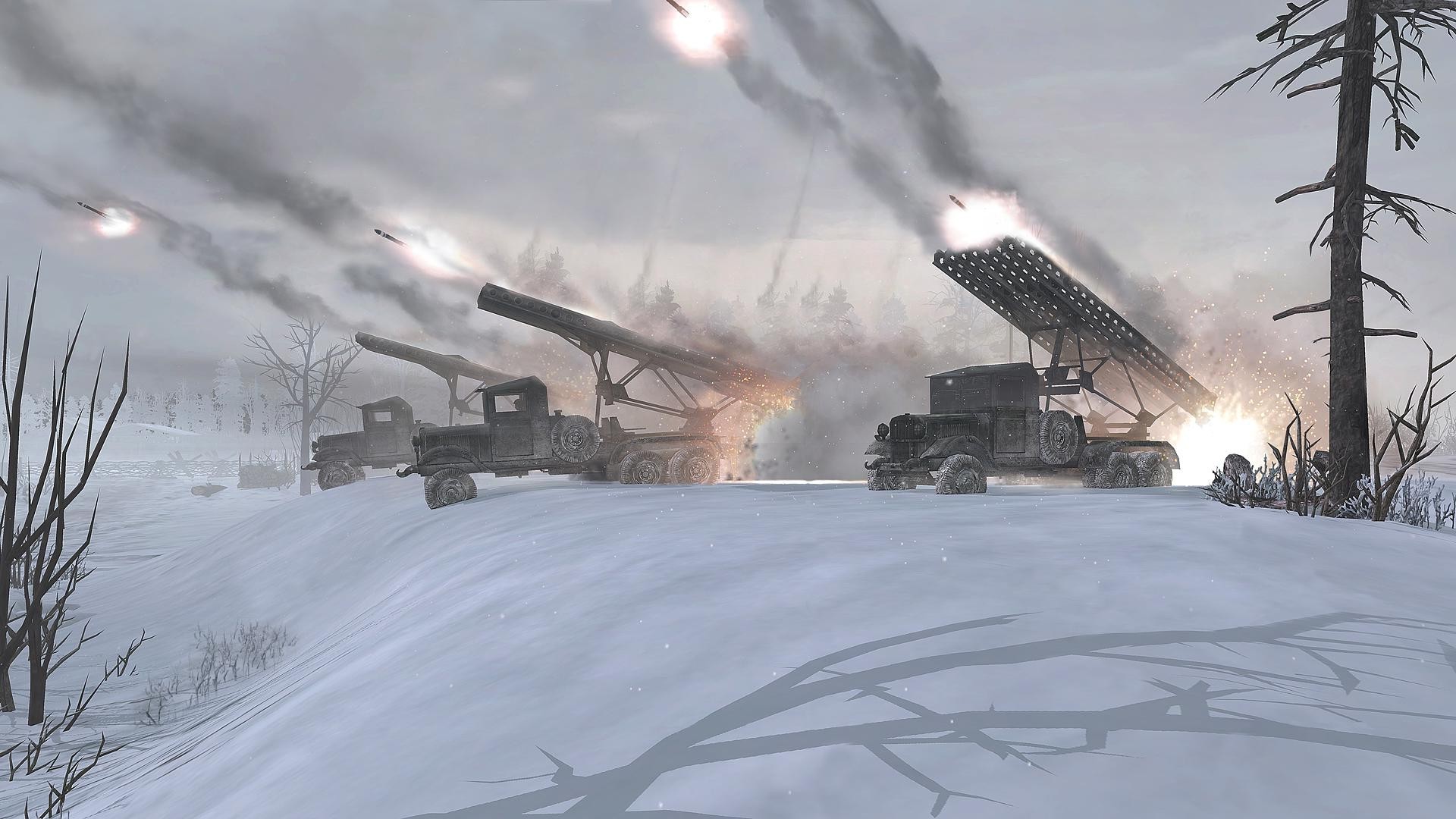 Katyusha Rocket Video Games Snow War Missiles Wallpaper HD