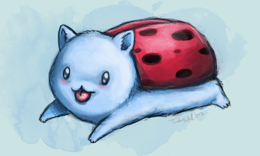 Catbug Wallpaper Sketch By Turbosolid