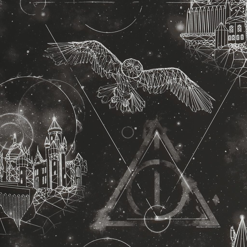 Harry Potter Lumos Glow In The Dark Black Wallpaper Harry Potter