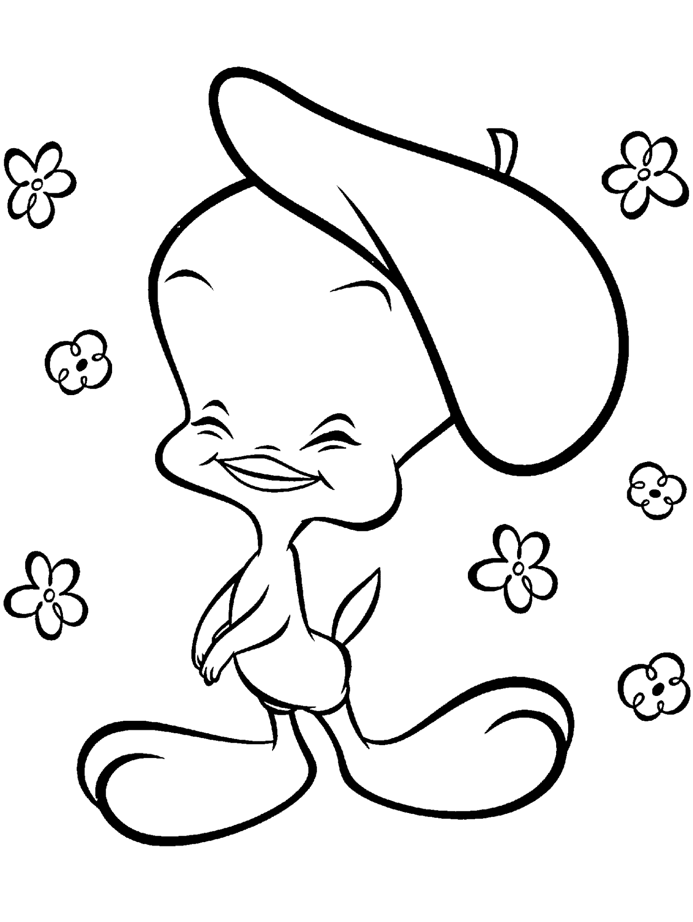 Free Download Of Tweety Coloring Pages Of Tweety Coloring Pages Of Tweety 1398x1860 For Your Desktop Mobile Tablet Explore 47 Easter Tweety Wallpaper Tweety Bird Wallpapers Free Tweety Halloween Wallpaper