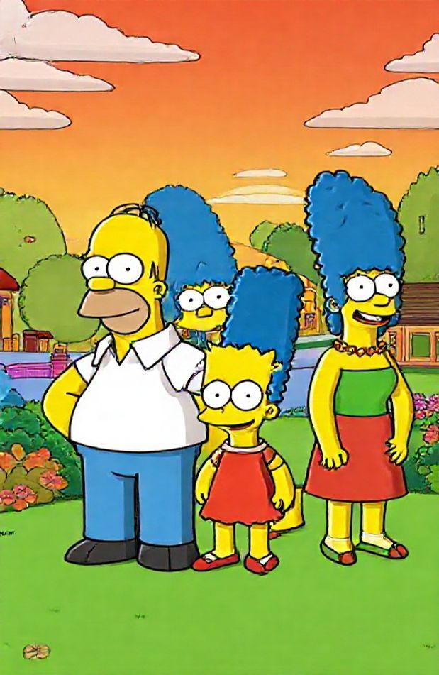 Simpsons Characters Wallpaper