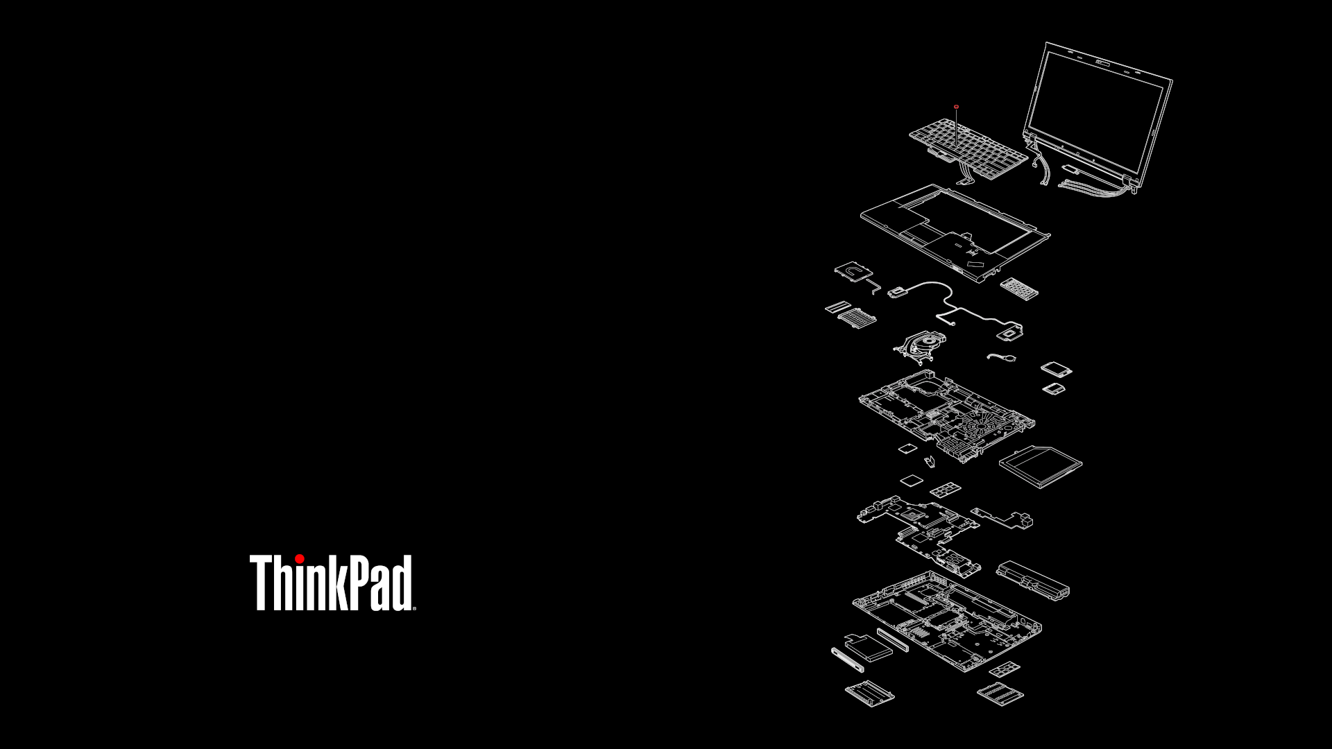 Free download T520 exploded Wallpaper thinkpad [1920x1080] for your ...