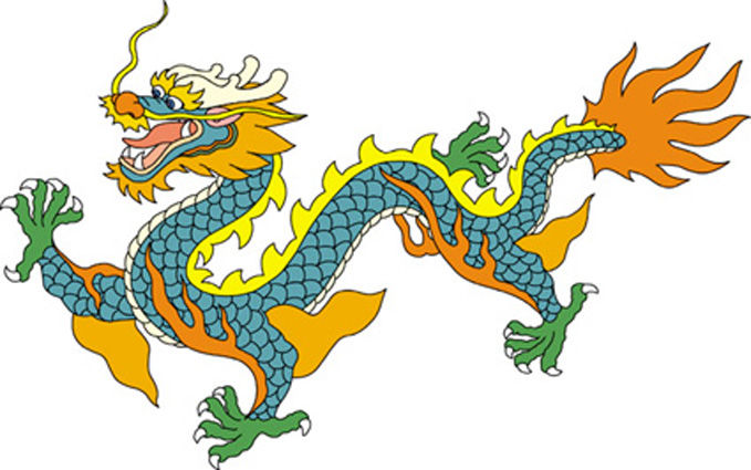 Chinese Dragon Border First Grade China Lesson