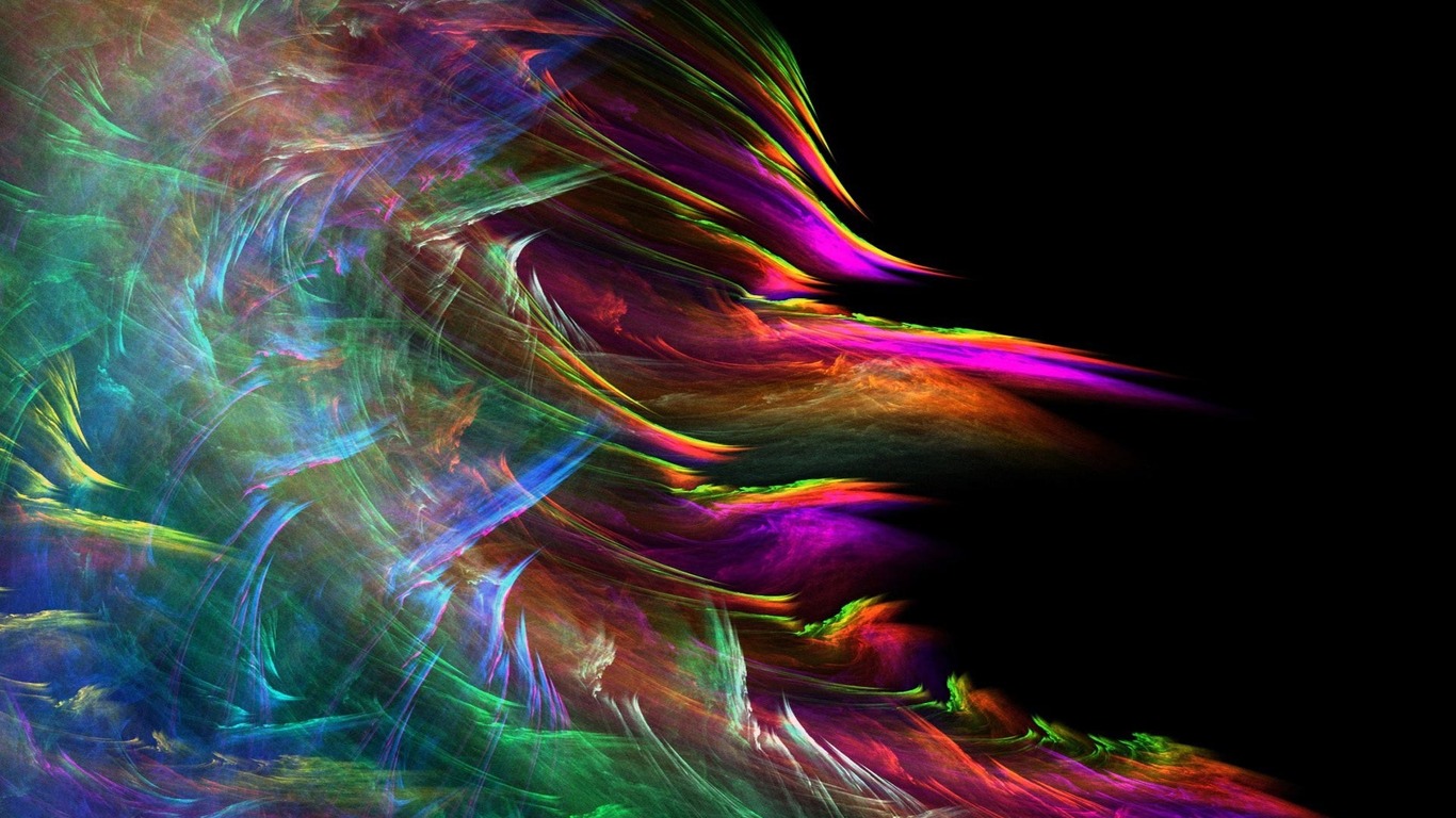 Colorful wind wallpaper 149 1366x768