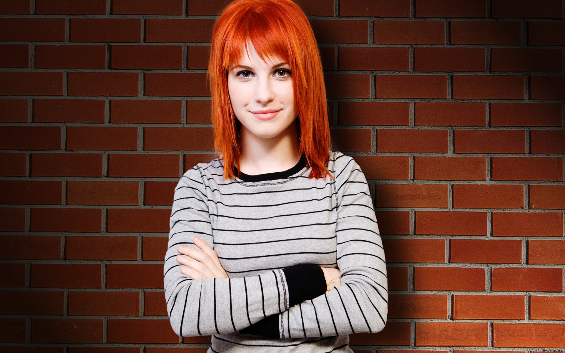Hayley Williams 01 640x1136 iPhone 55S5CSE wallpaper background  picture image