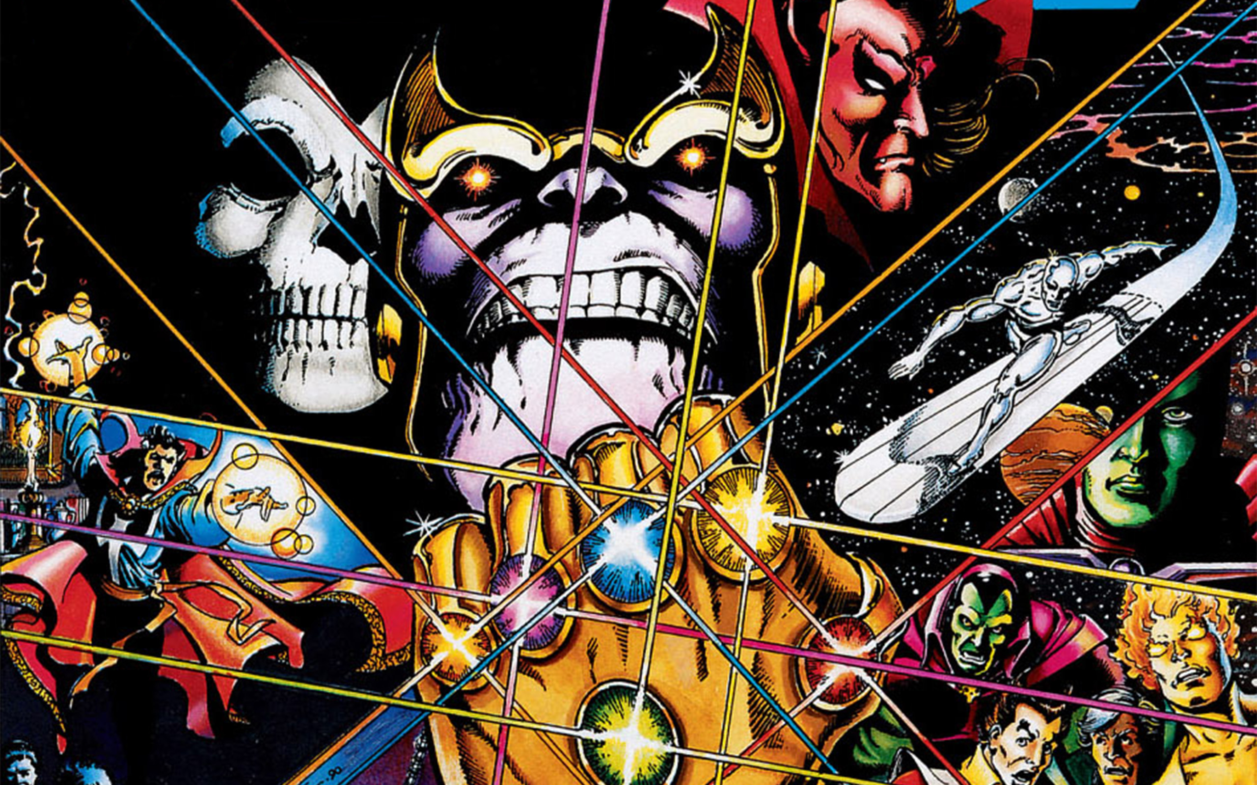The Infinity Gauntlet Wallpaper By Ferncaz95