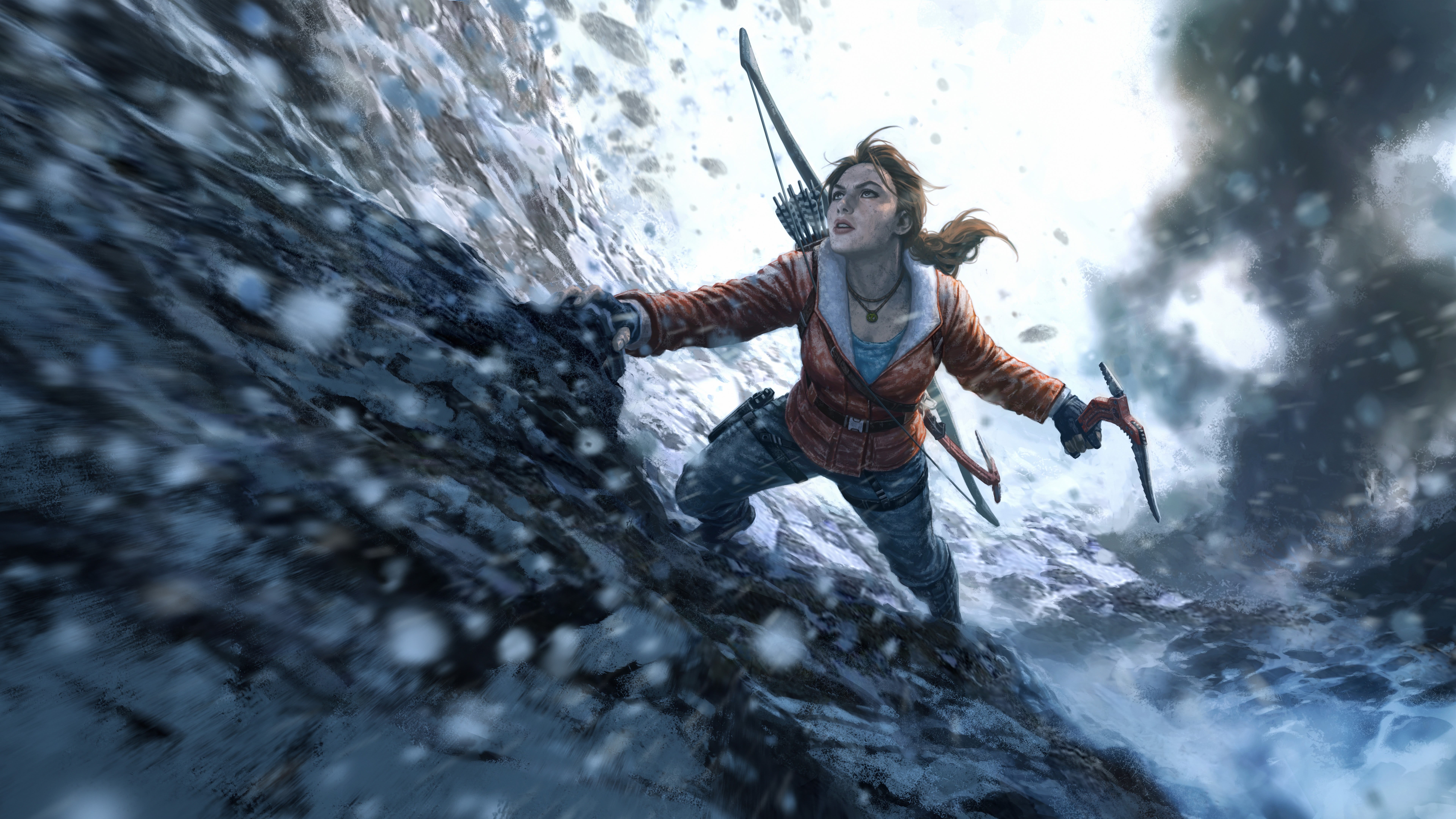 Rise of the Tomb Raider UHD 8K Wallpaper Pixelz