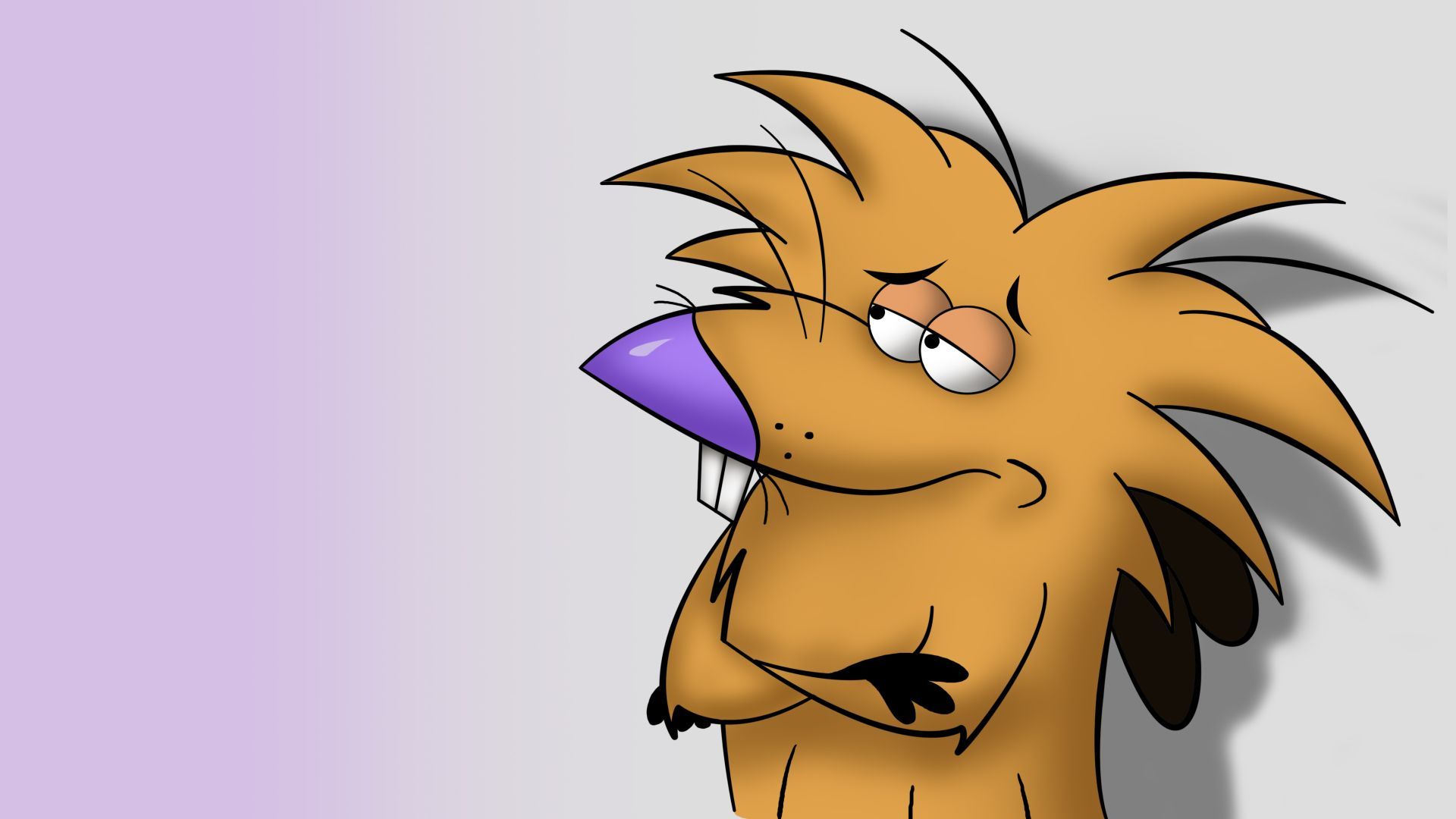 Angry Beavers animated Norbert wallpaper background
