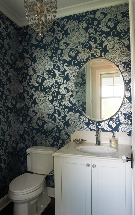 48 Foil Bathroom Wallpaper On Wallpapersafari