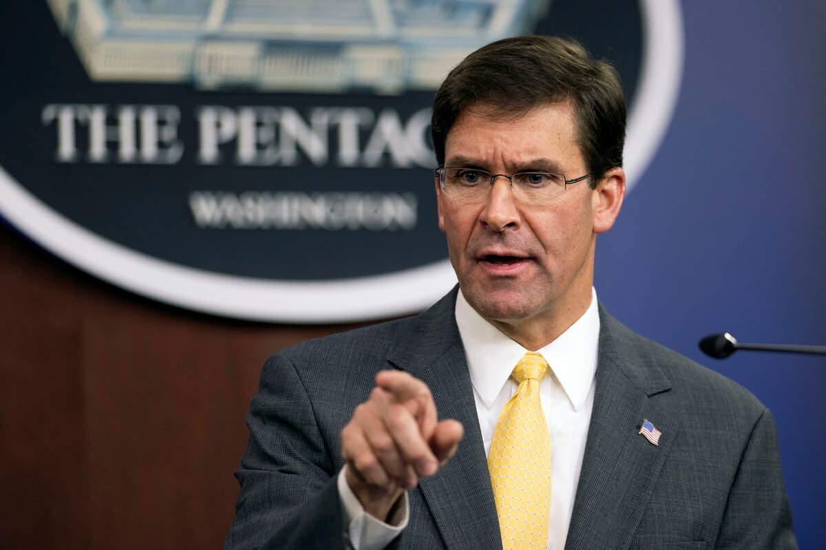 Us Defense Chief Esper Cautions Europe To Be Wary Of China