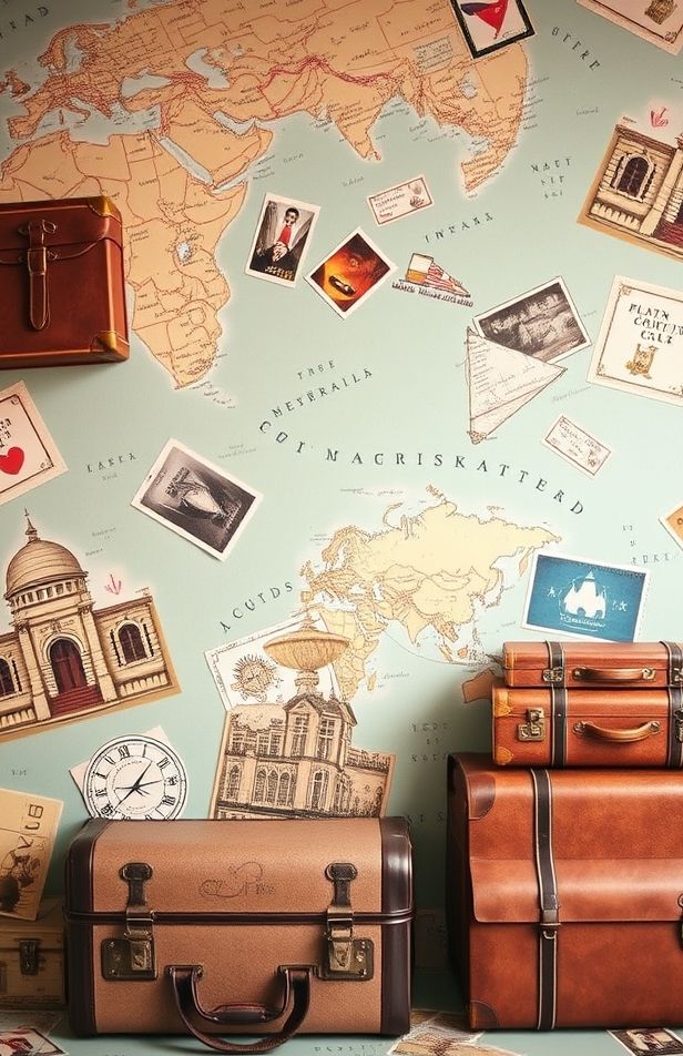 Travel Retro Wallpaper