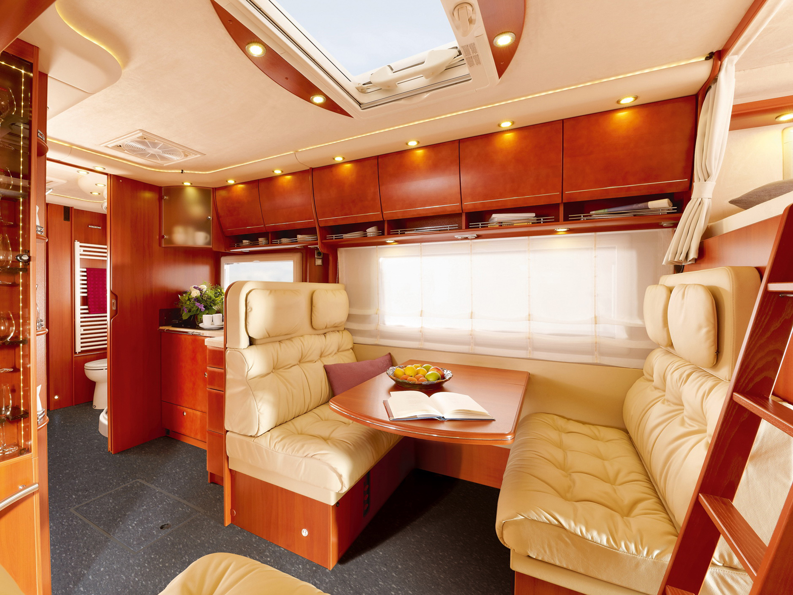 Concorde Cruiser C1 Motorhome Camper Interior G Wallpaper Background