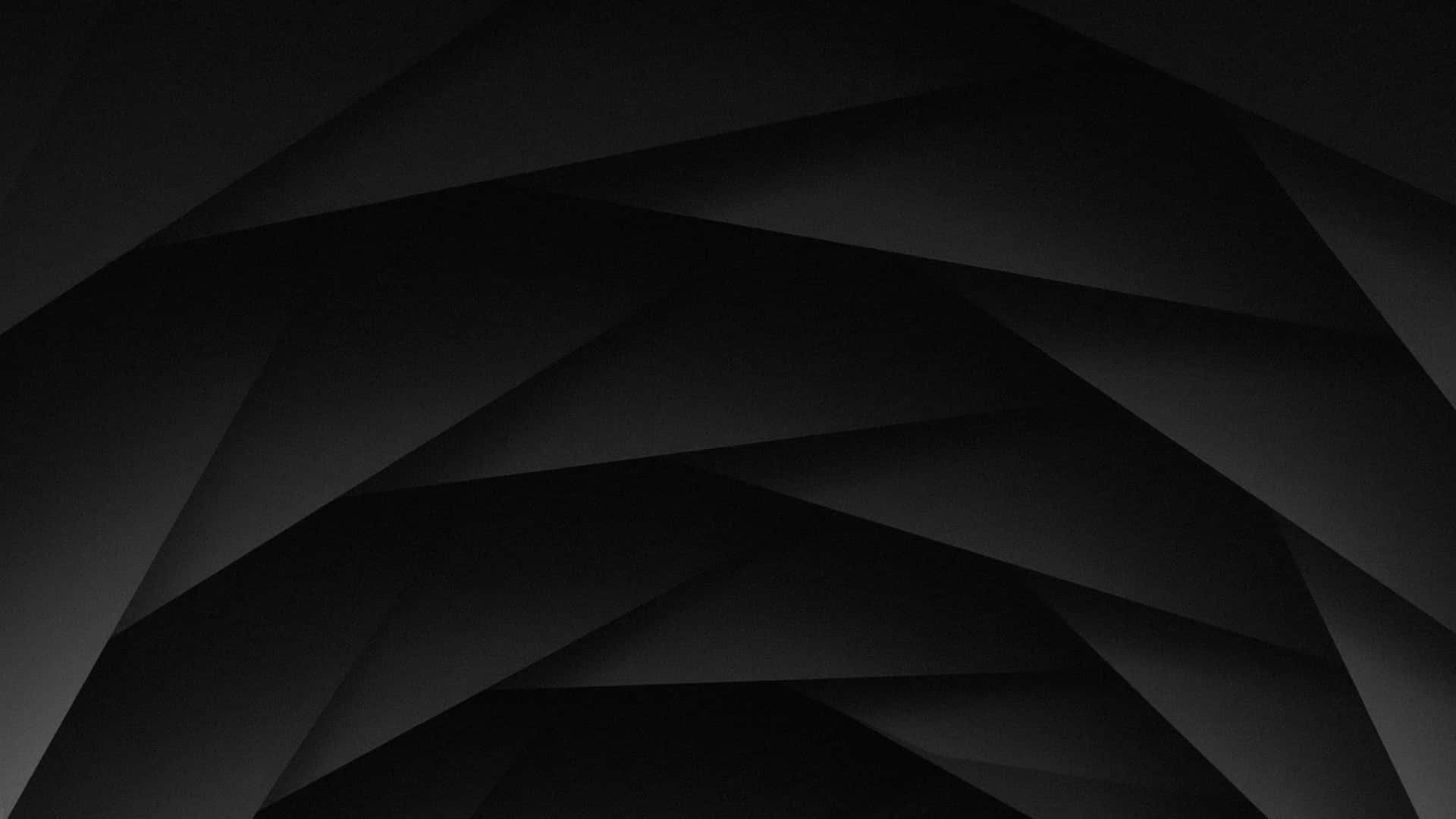 Bold Black Gradient Wallpaper