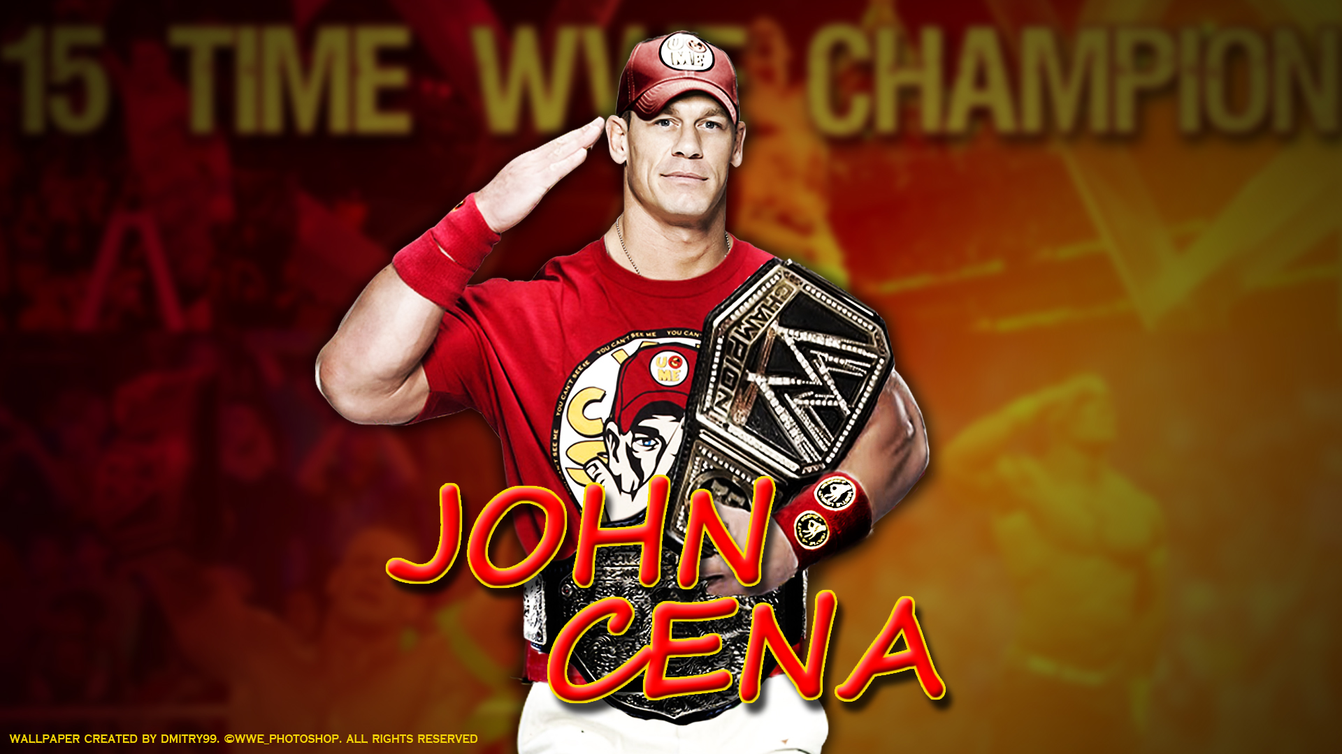 Free download WWE John Cena Wallpapers 2015 HD [1920x1080] for your