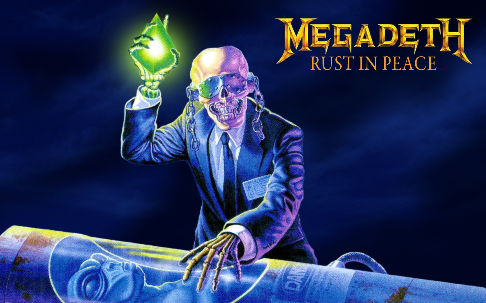 Wallpaper Megadeth Rust In Peace Desktop