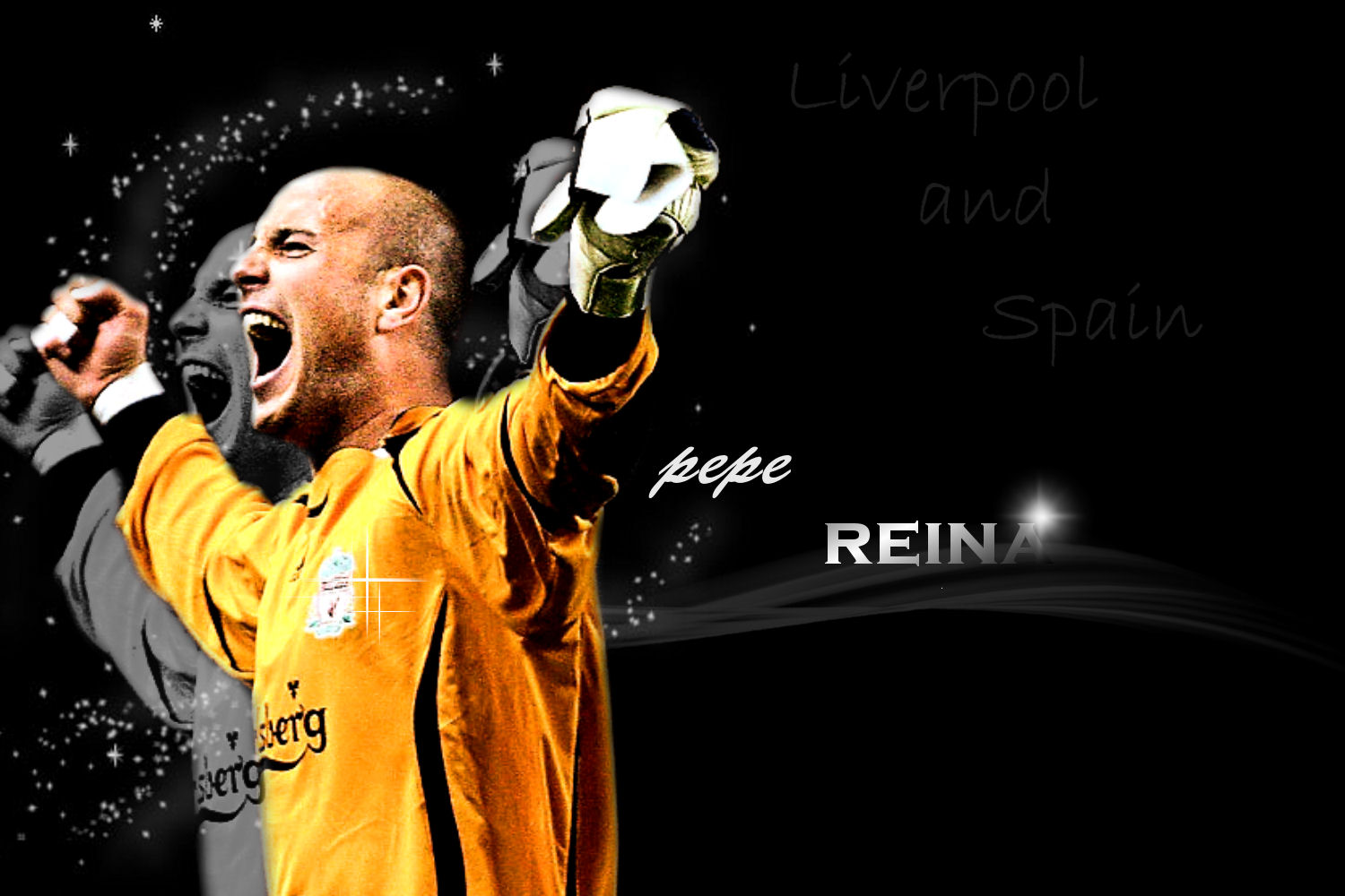 Pepe Reina Victory Wallpaper Football HD