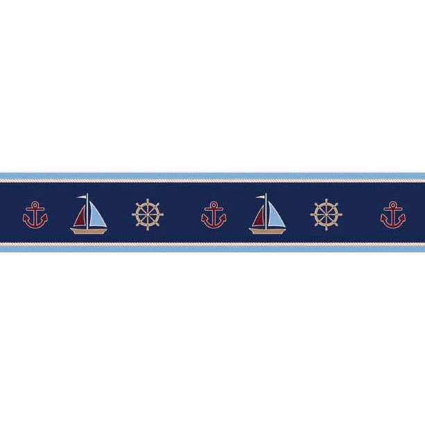 Nautical Nights Wallpaper Border