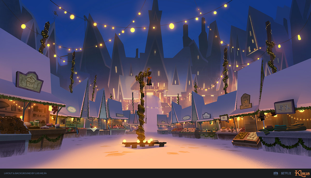 Klaus Layout Background Painting On