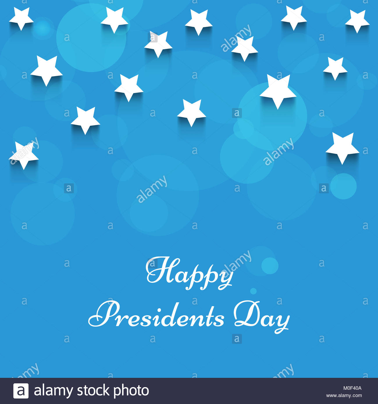 Illustration Of Usa Presidents Day Background Stock Photo