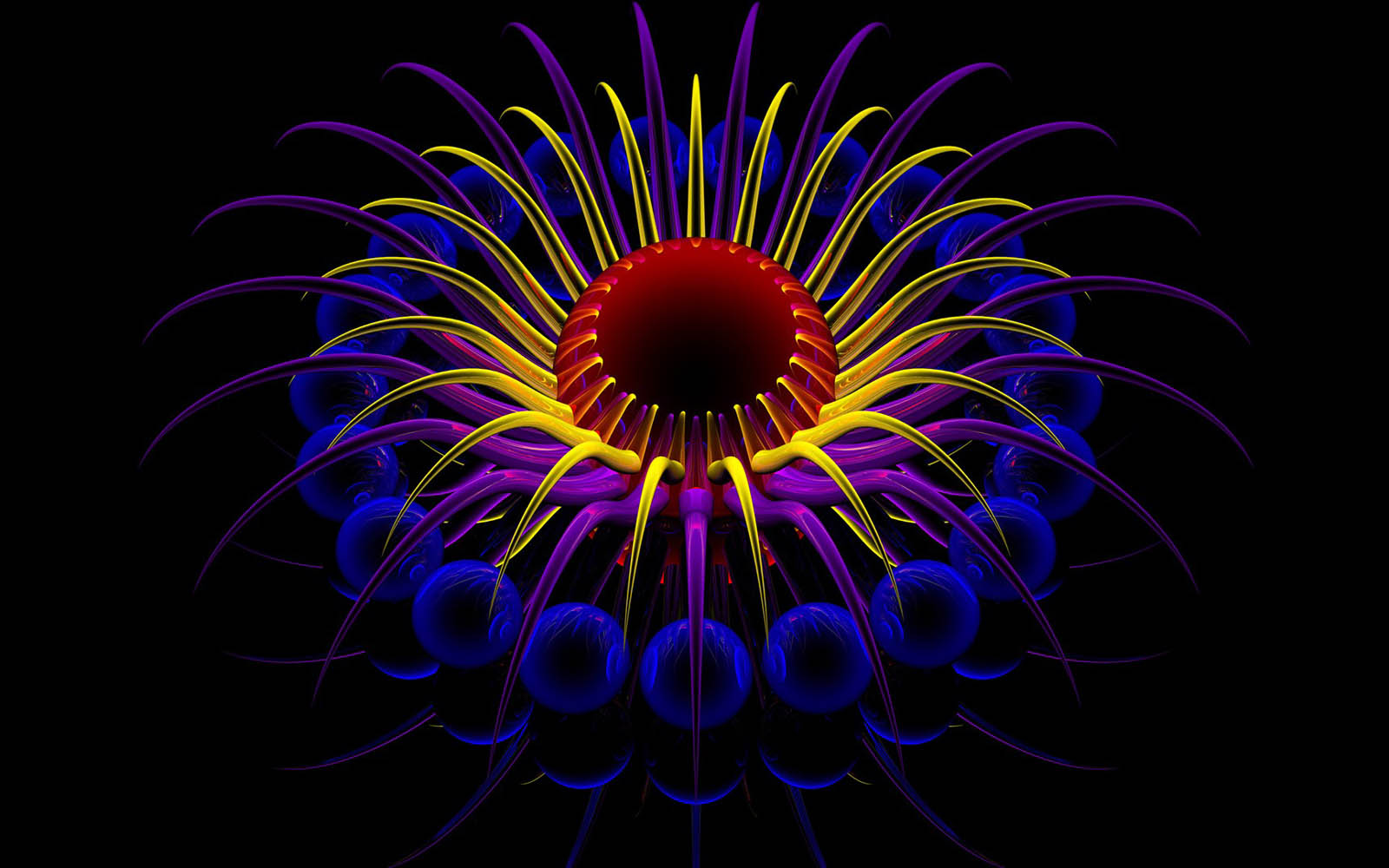 3d Neon Puter Background Pc Android iPhone And iPad Wallpaper