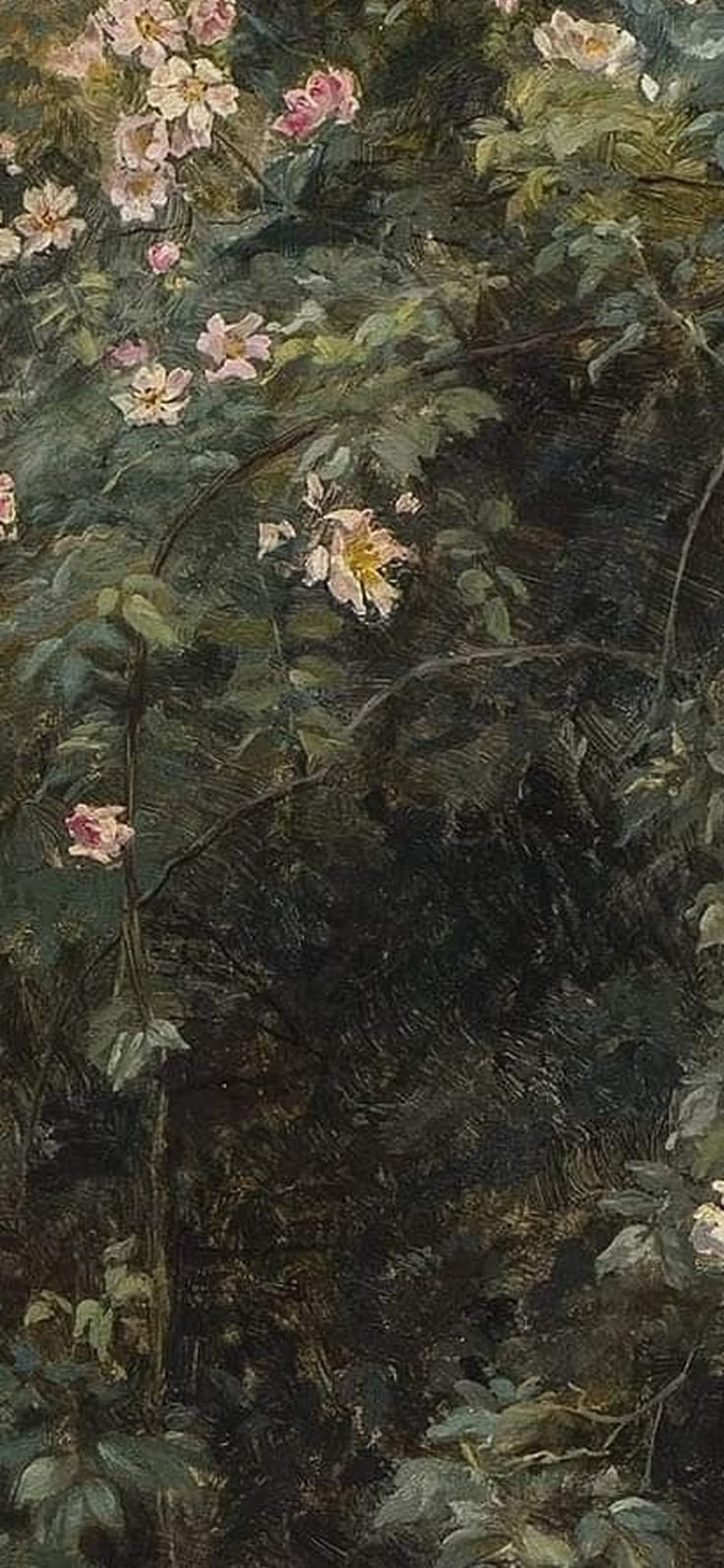 🔥 Free Download Springbouquette On Dark Cottagecore Wallpaper by ...