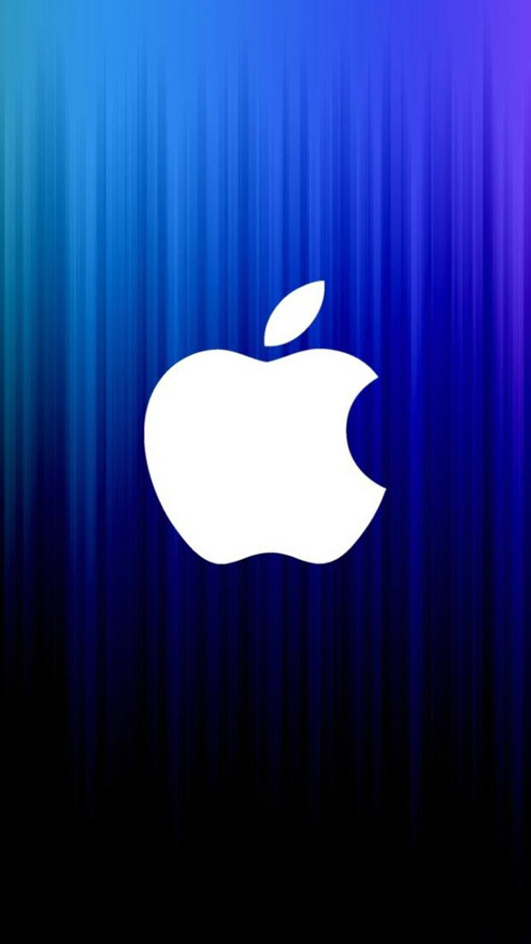 White Apple Logo Iphone And Plus Wallpaper Hd