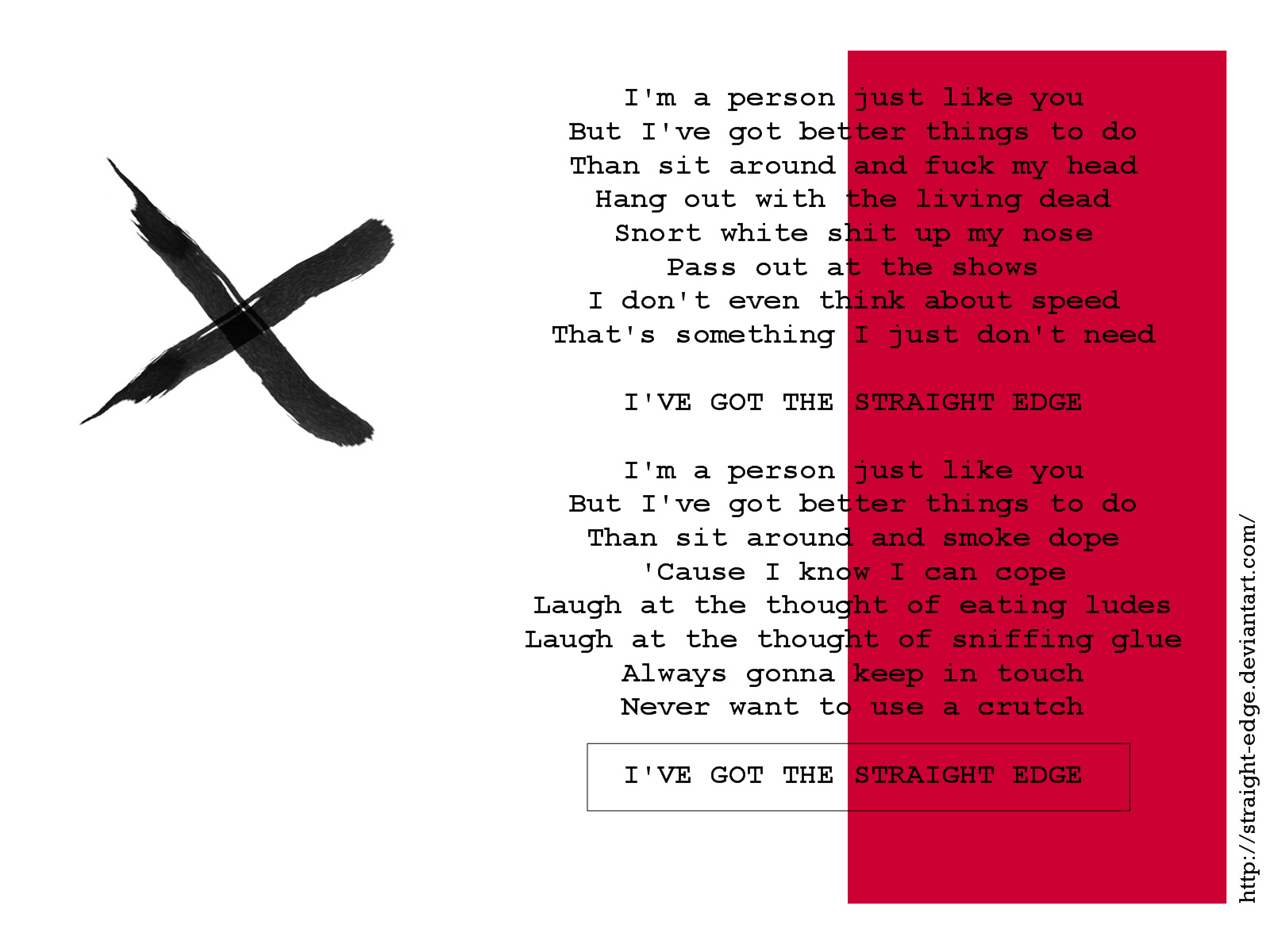 Straight Edge Wallpaper By