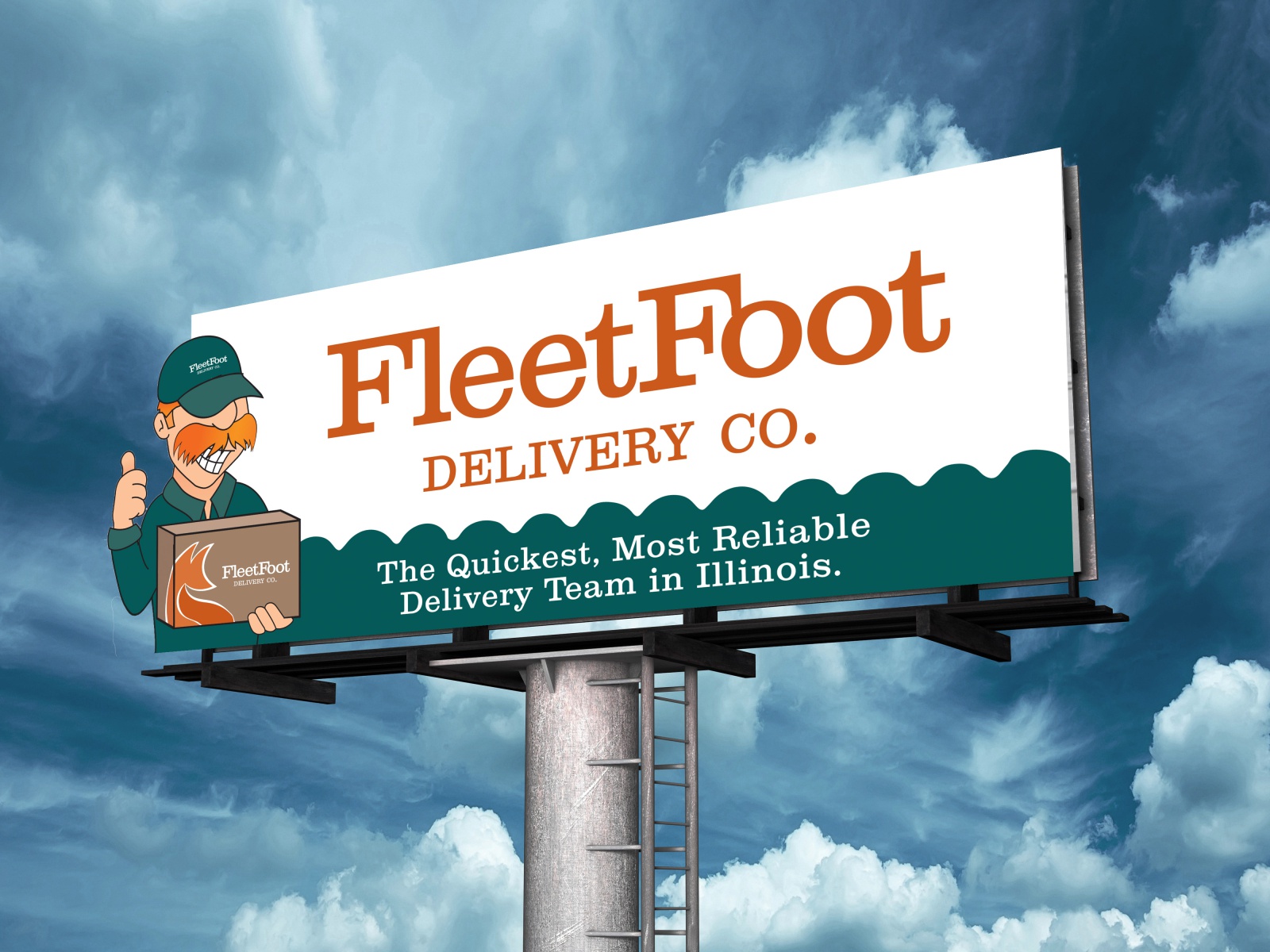 Fleetfoot Billboard By Leorah Addadi On Dribbble
