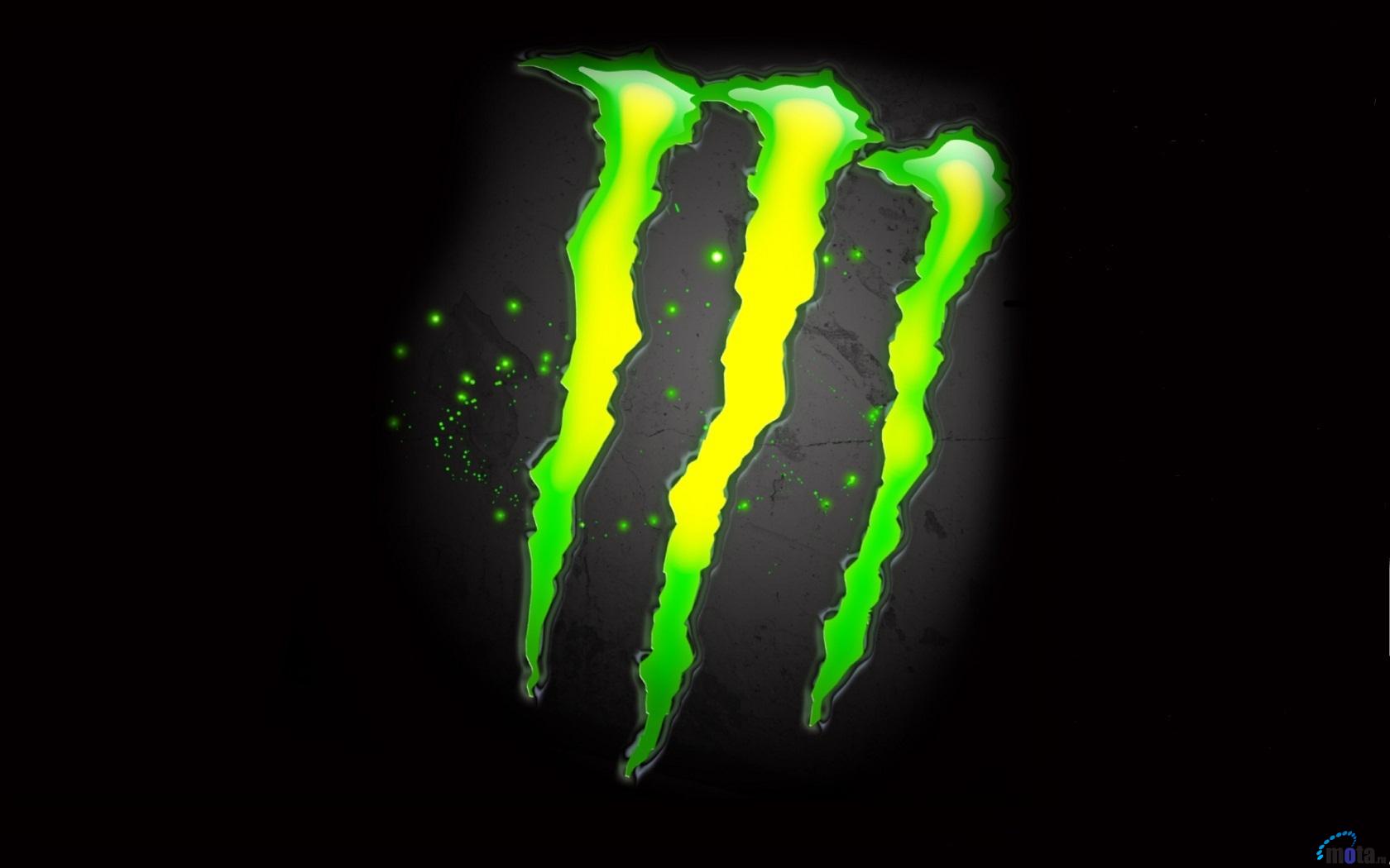 Wallpaper Monster Energy Logo X Widescreen