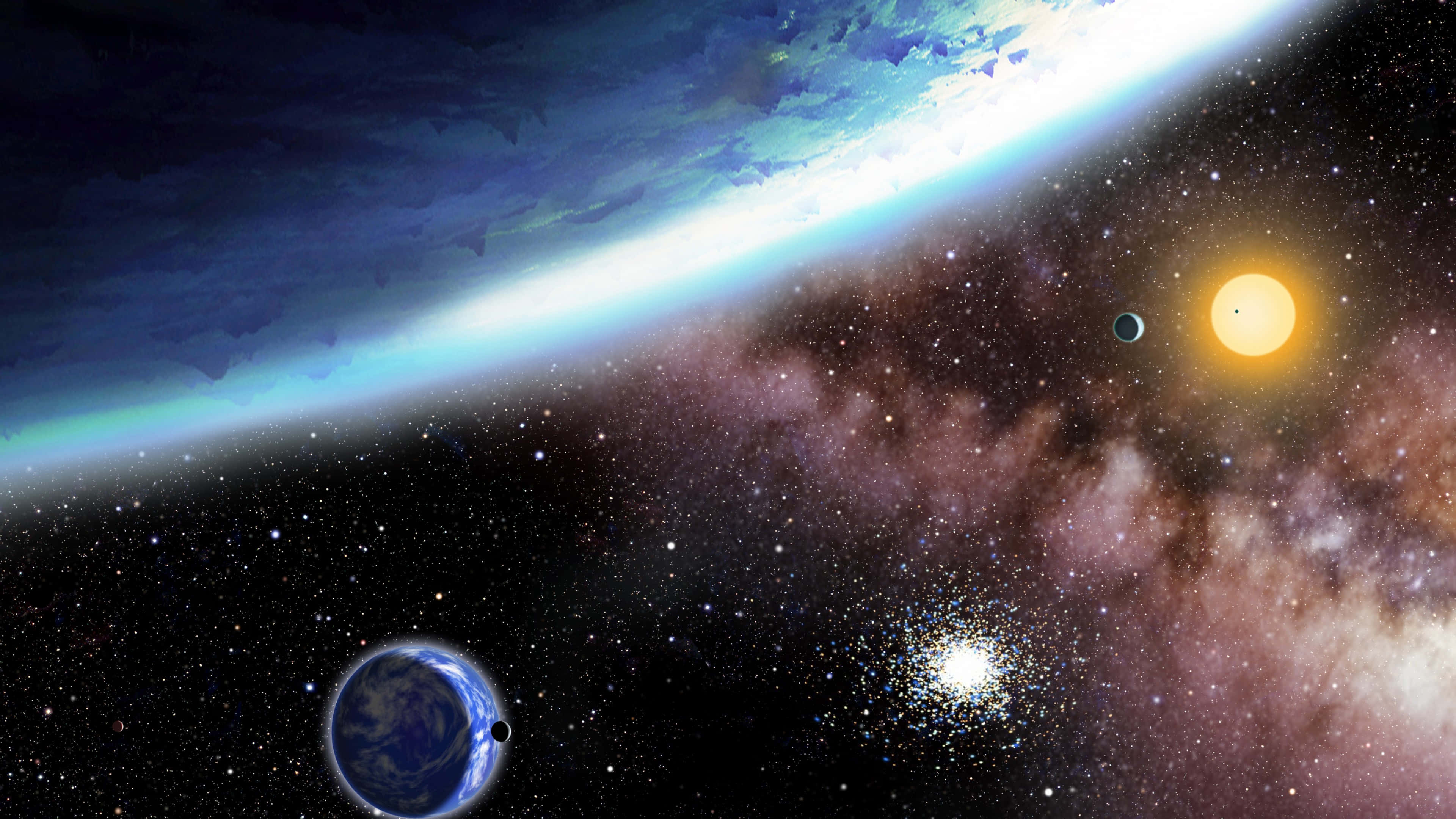 Galaxy Planet Wallpaper