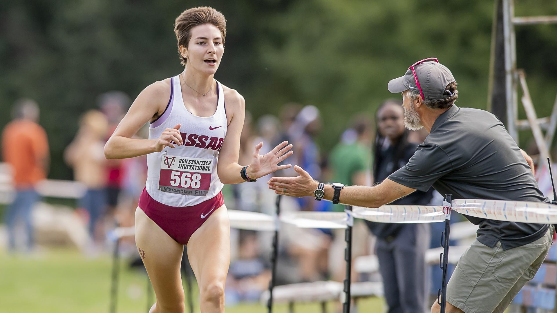 Women S Cross Country Finishes Second At Ronald C Hoffman