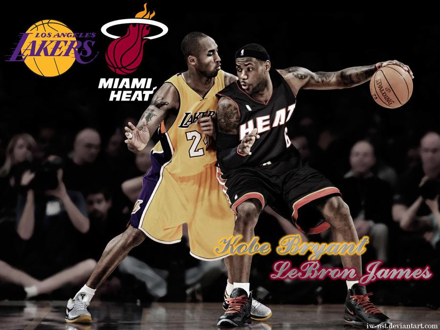 Kobe And Lebron Wallpaper By Iw Nst