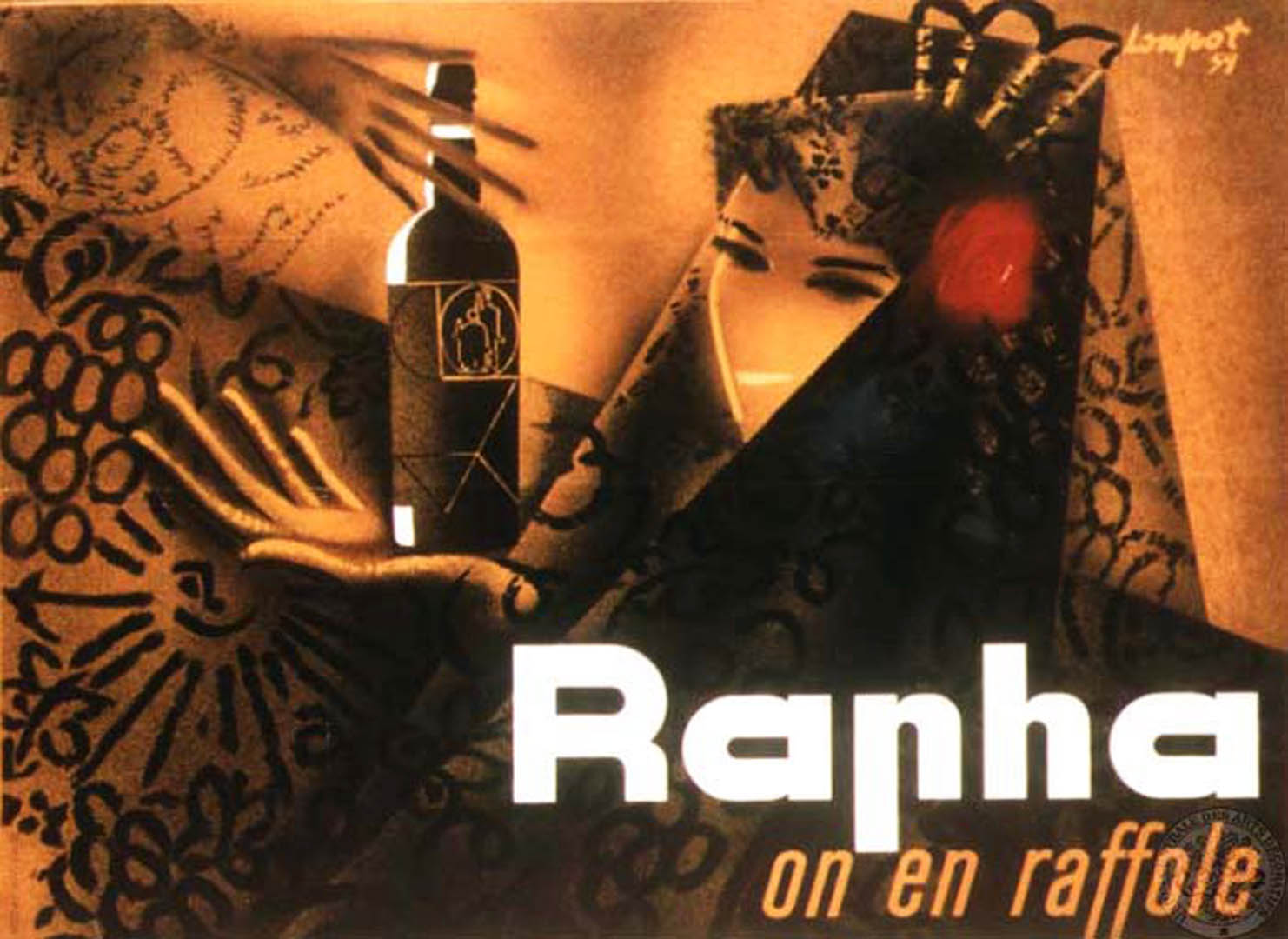 Rapha Vintage Liquor Posters Wallpaper Image
