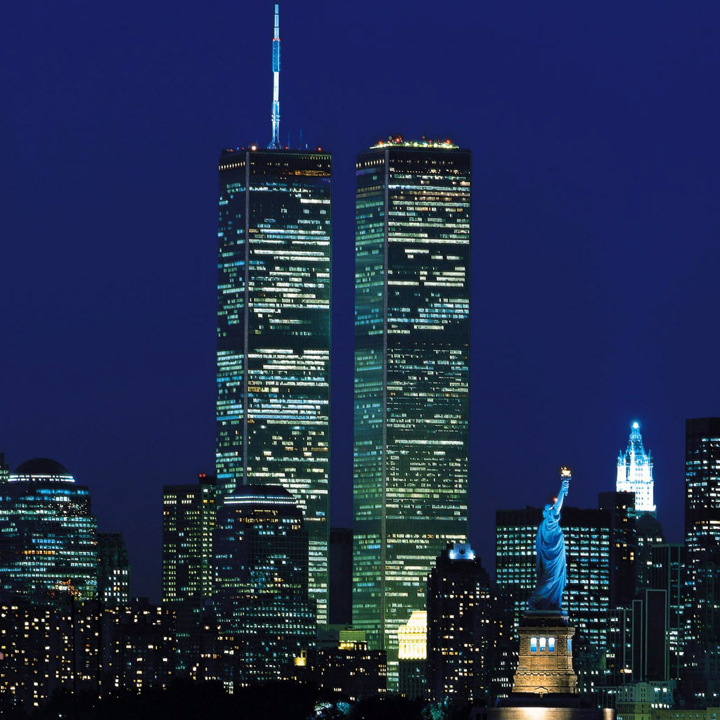 Of The Twin Towers iPad Wallpaper Background HD