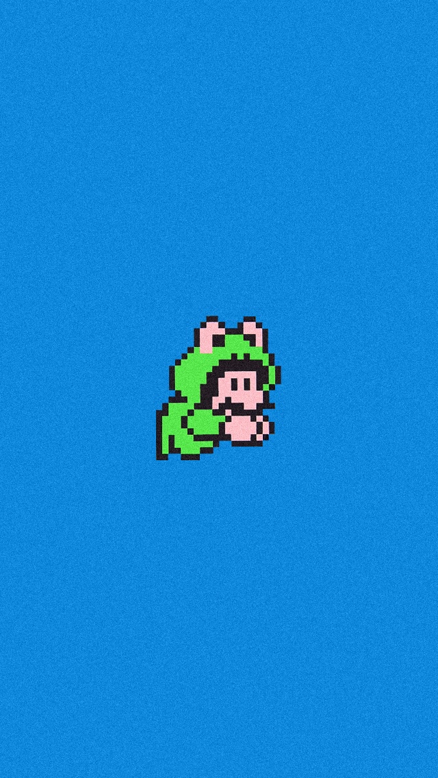 Mario In A Frog Suit Mobile Phone Wallpaper