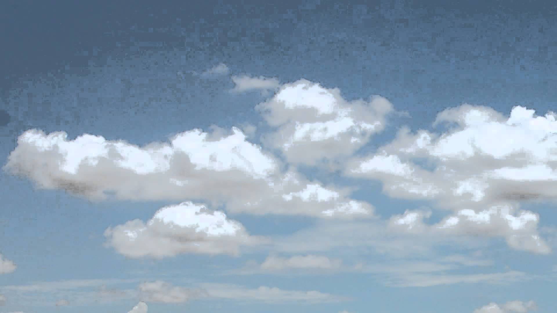 Animated Clouds For Green Screen Background
