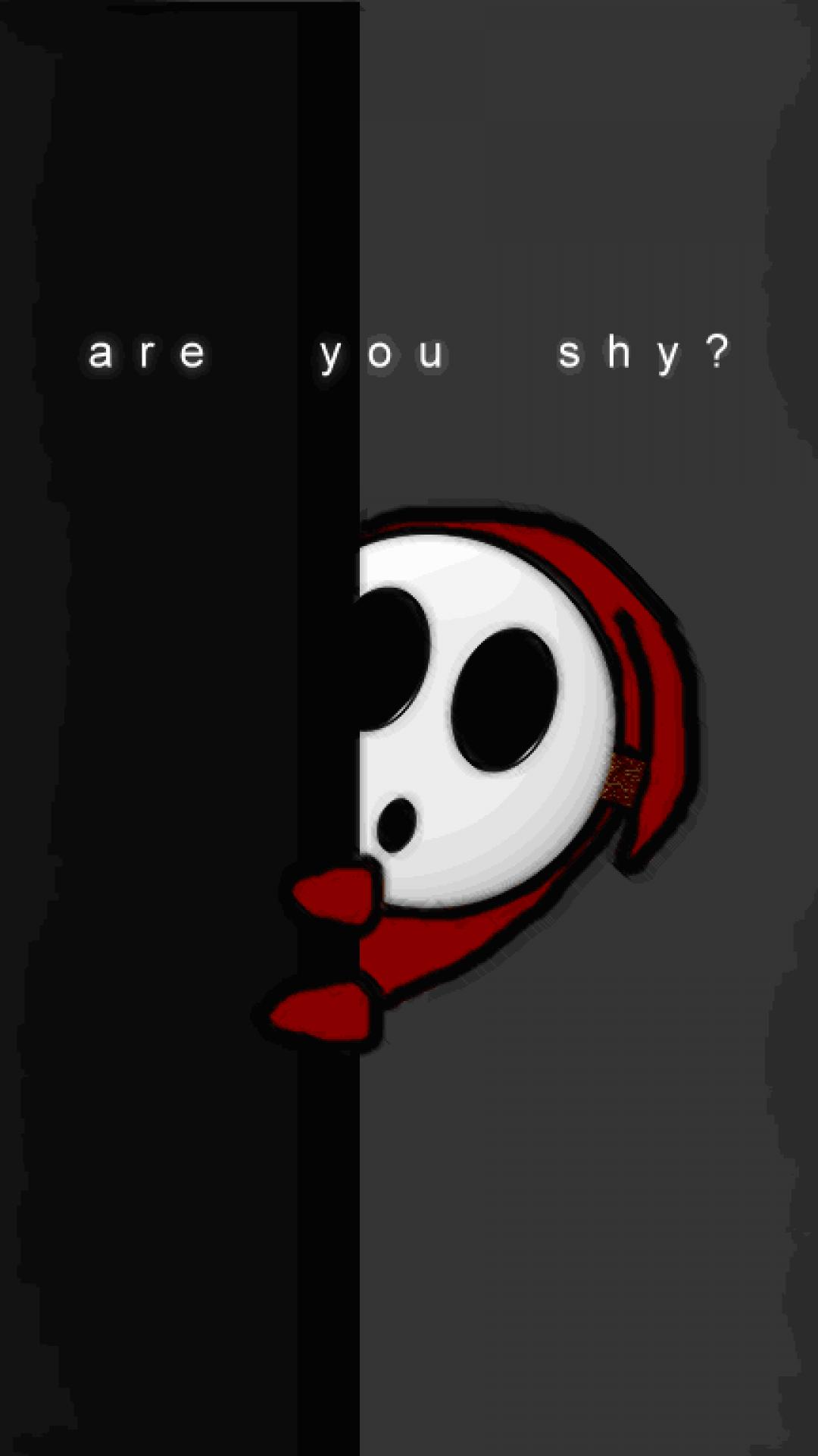 shy guy wallpaper