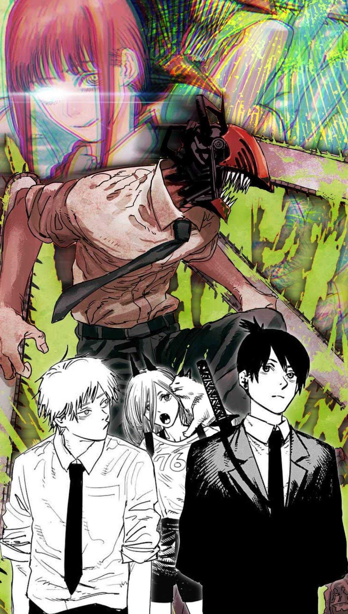 4k Chainsaw Man Wallpaper