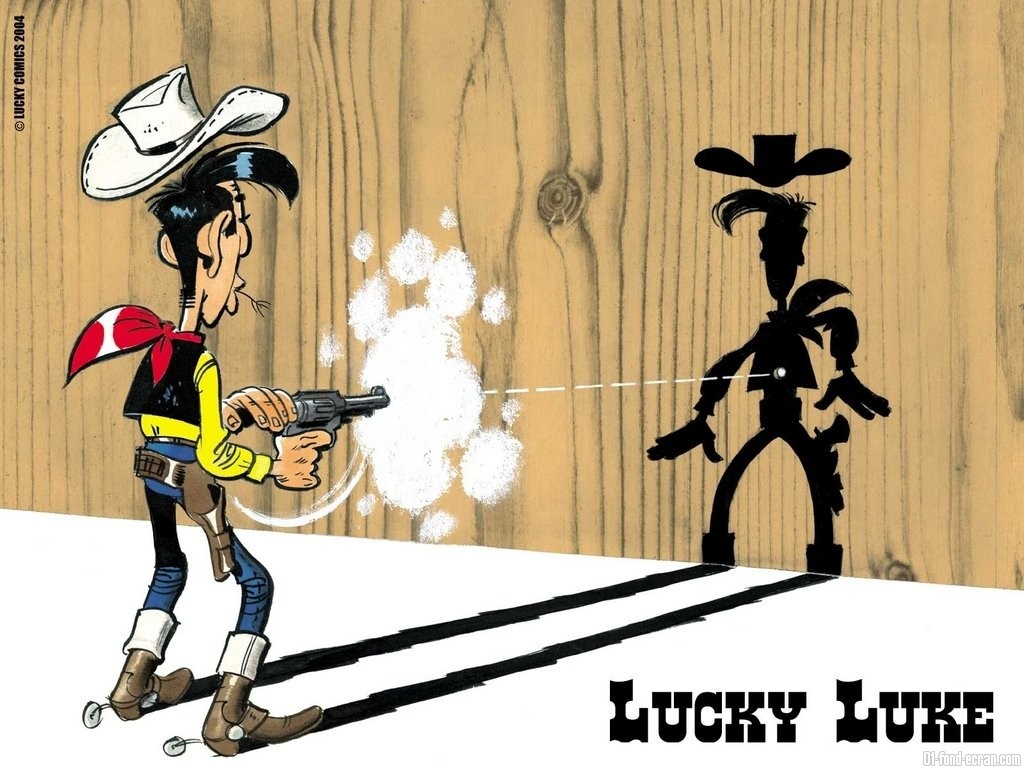 Fond D Cran Lucky Luke