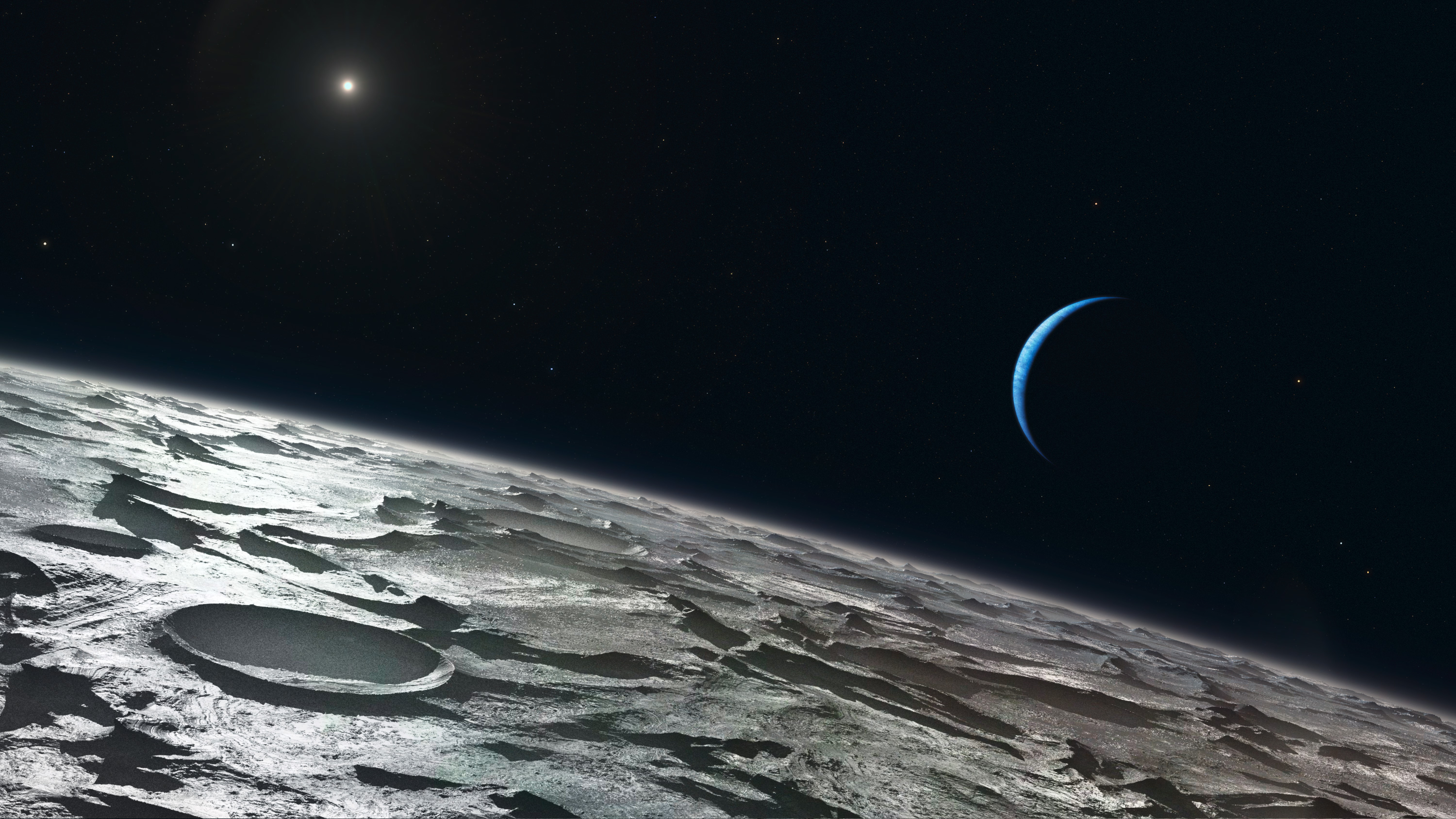Provides Awesome Collection Of Pluto Surface Desktop Wallpaper
