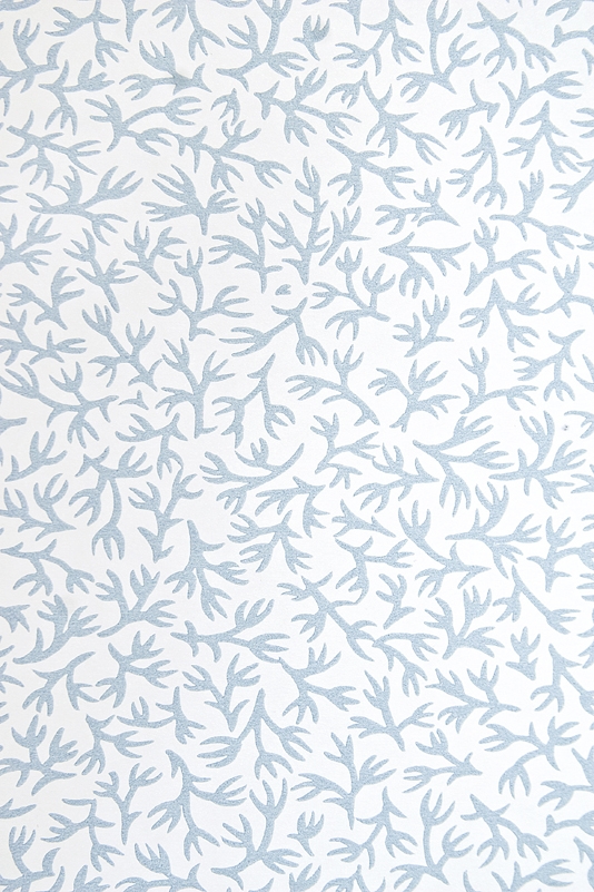 Light Blue Floral Wallpaper Ivy