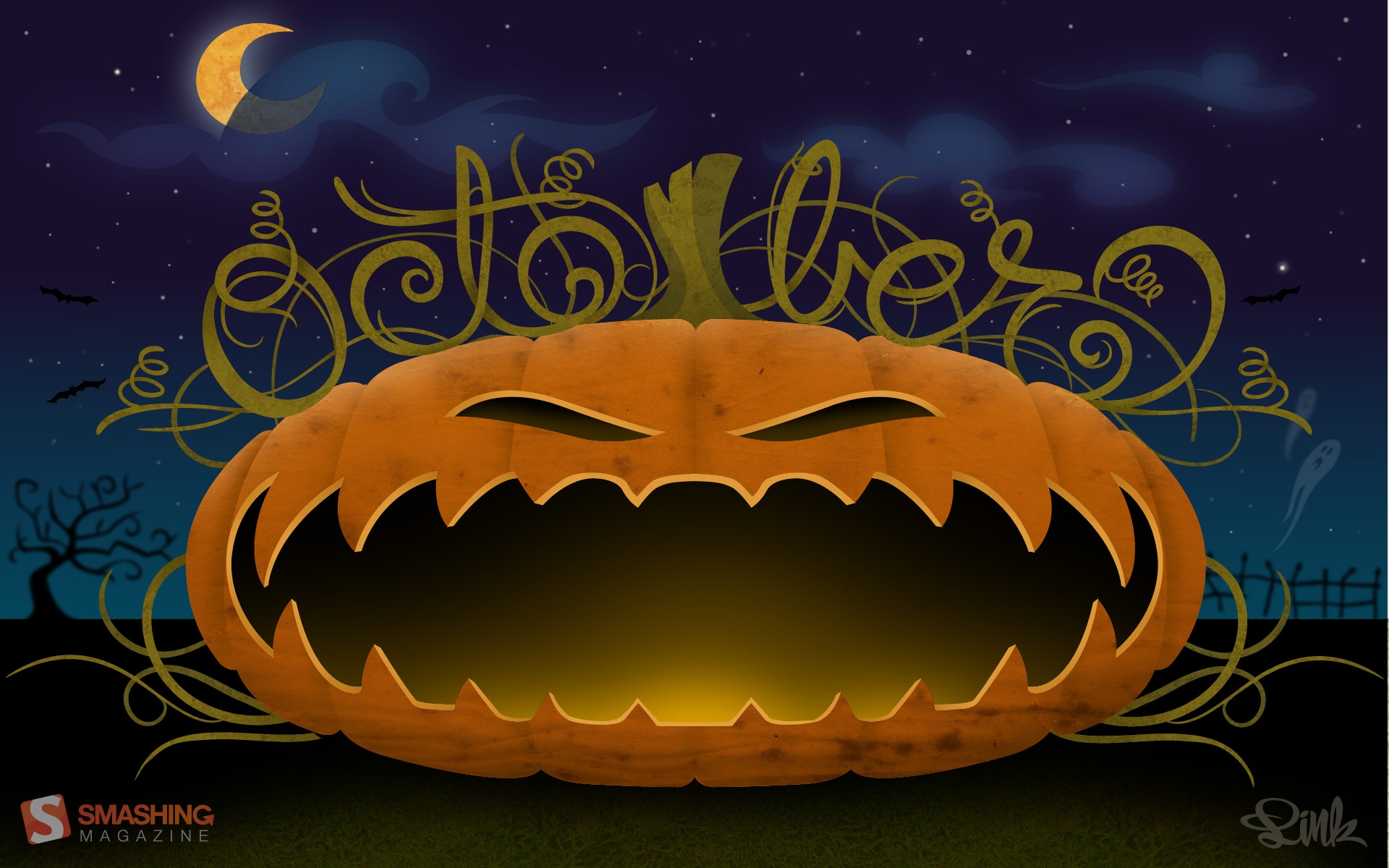 Halloween Puter Background On