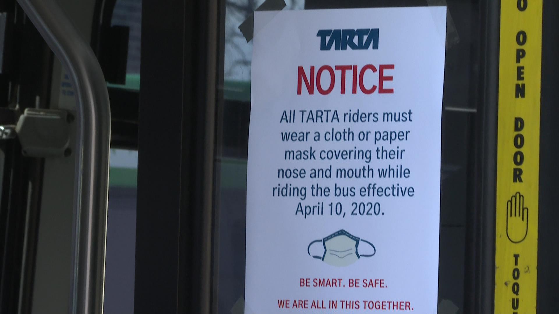 Free download TARTA tells riders to cover faces [1920x1080] for your ...